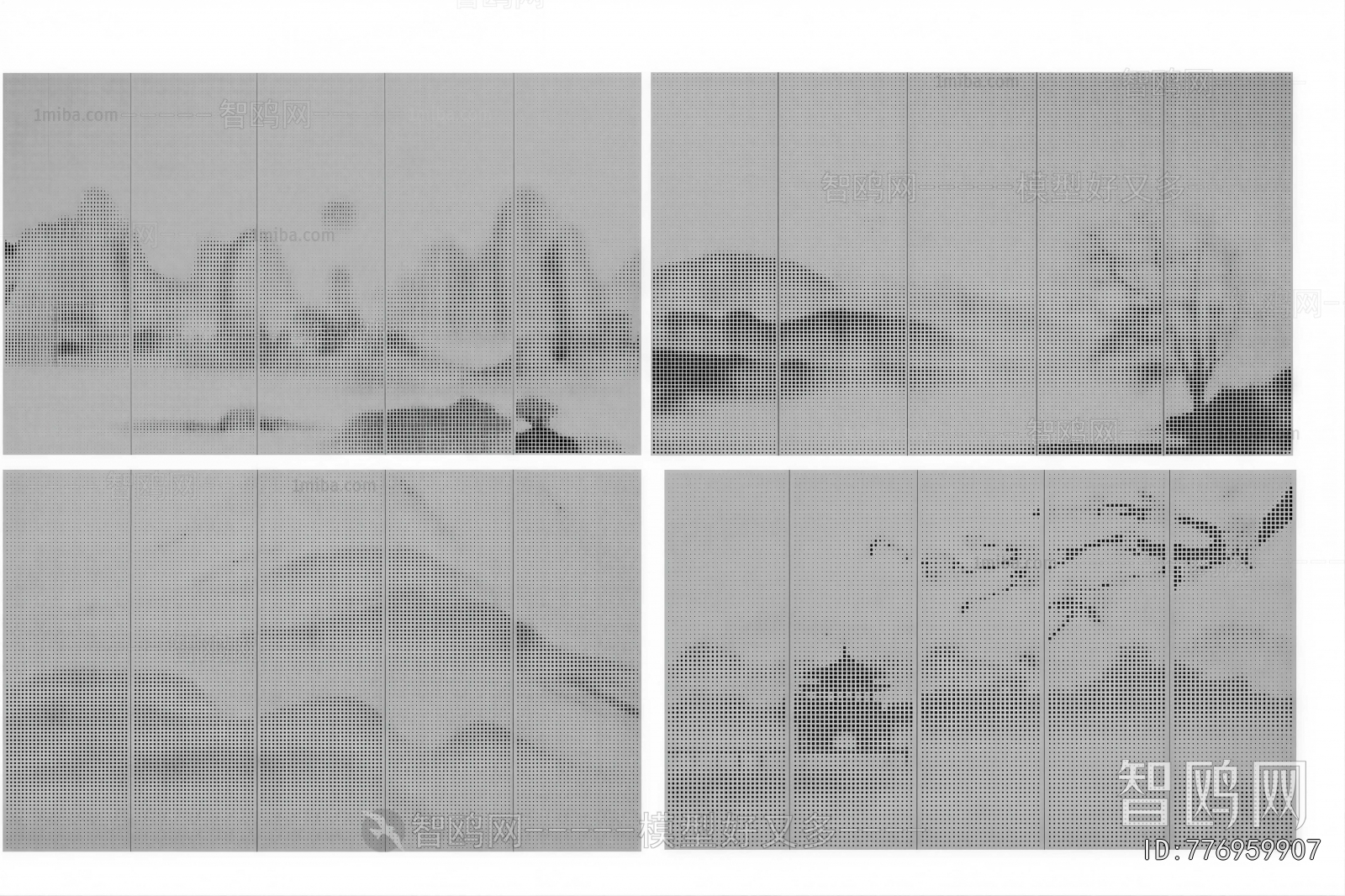 New Chinese Style Panels