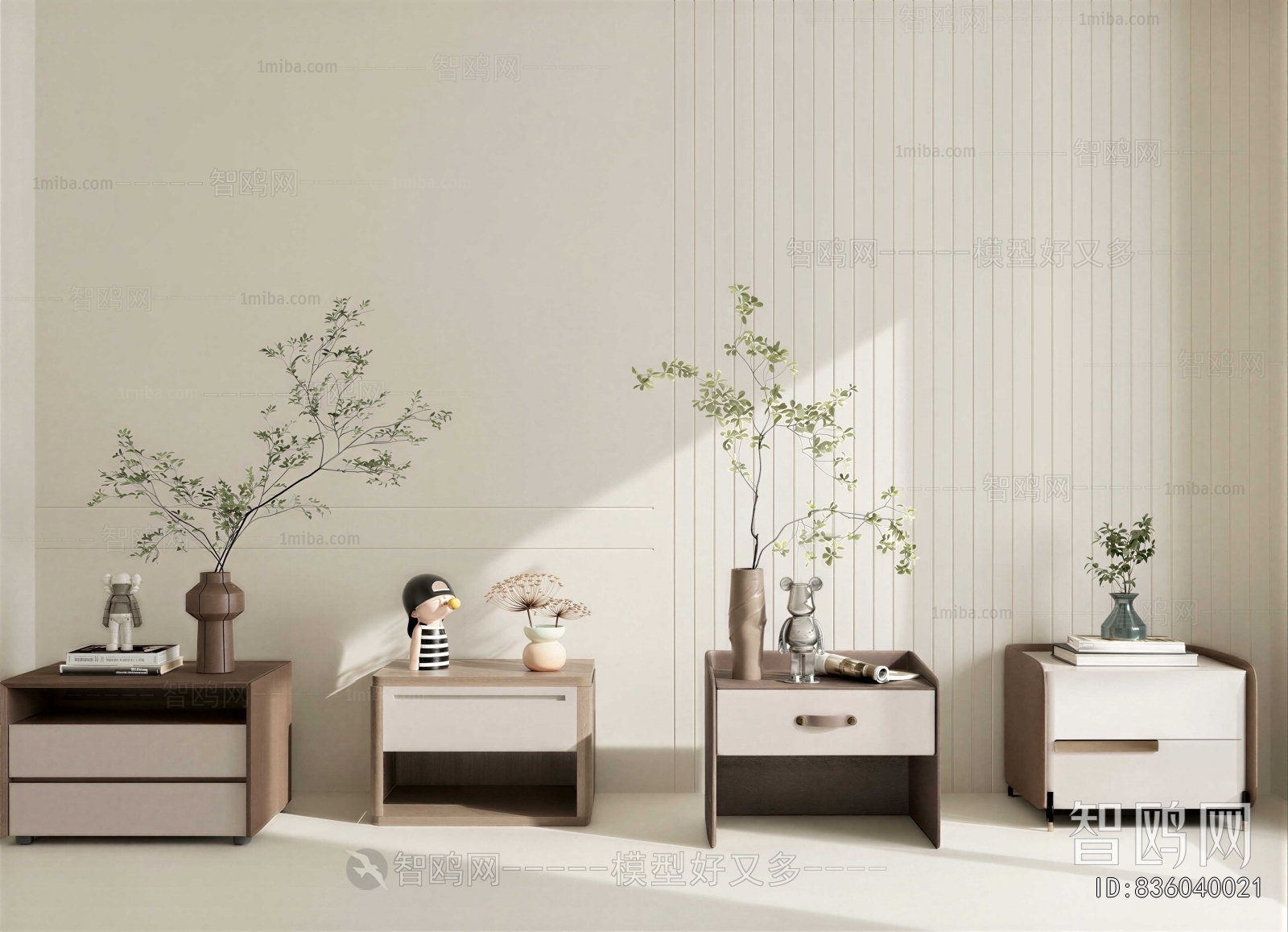 Modern Bedside Cupboard