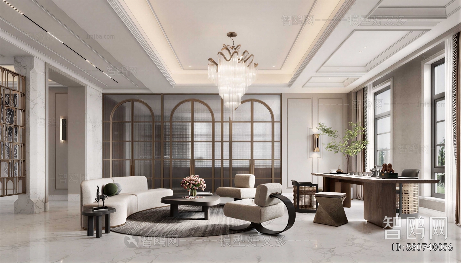 American Style A Living Room