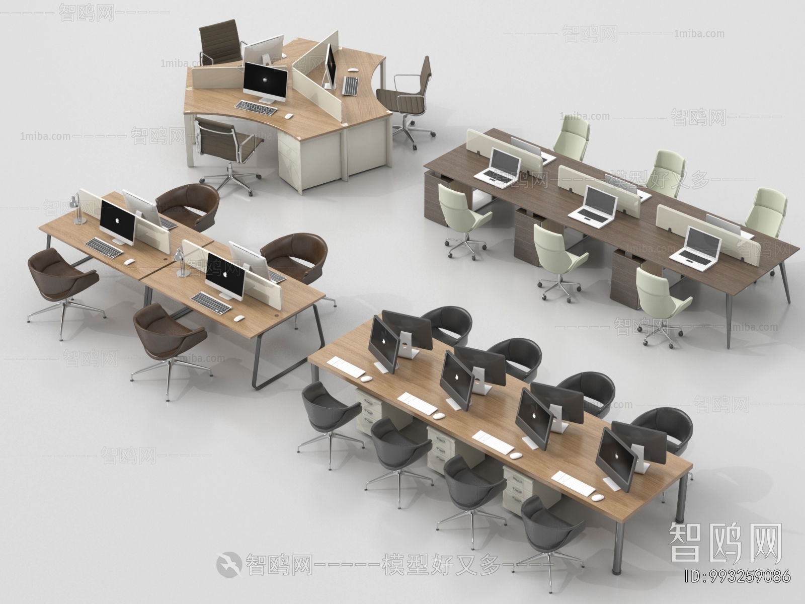 Modern Office Desk And Chair