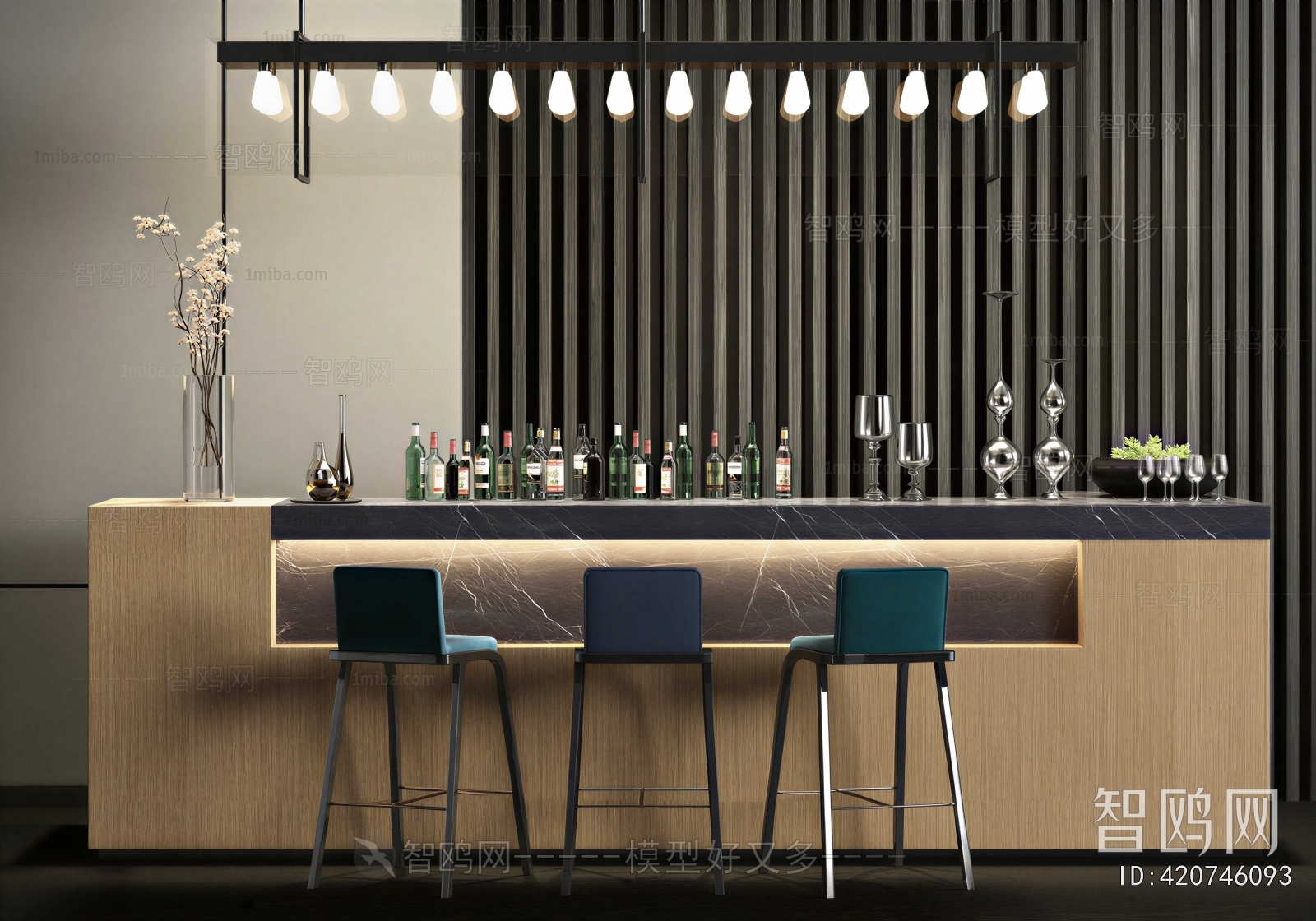 Modern Counter Bar