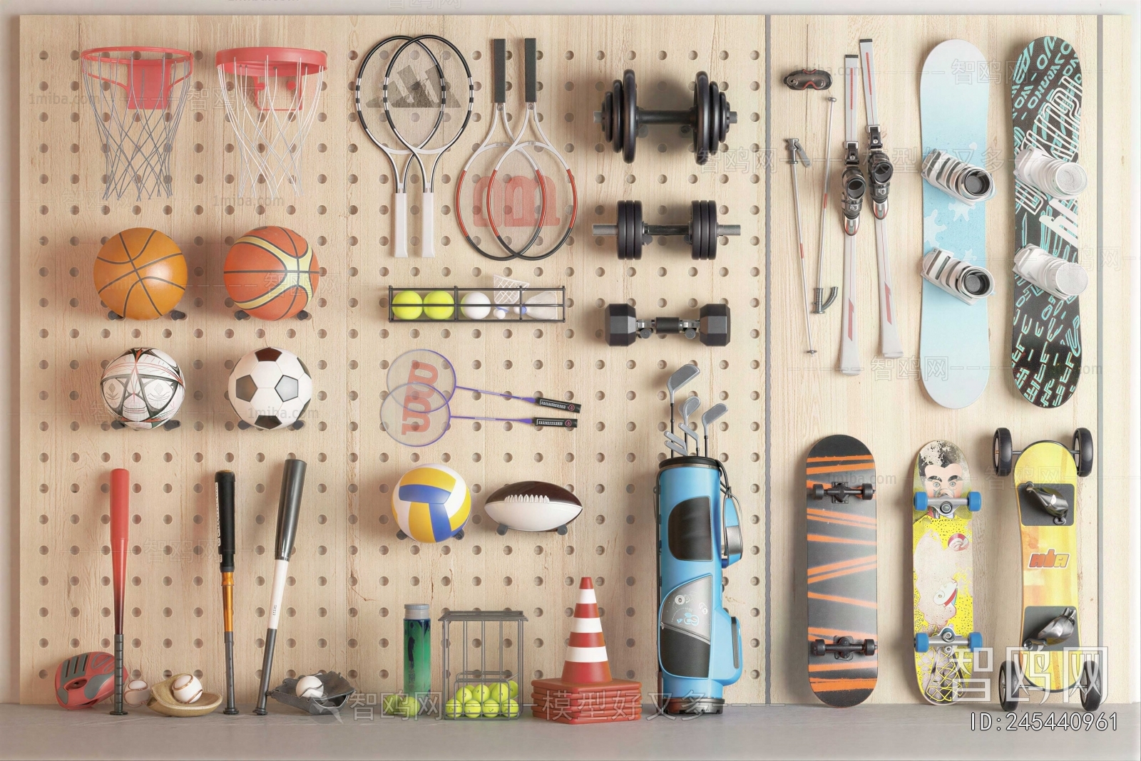 Modern Sports Equipment