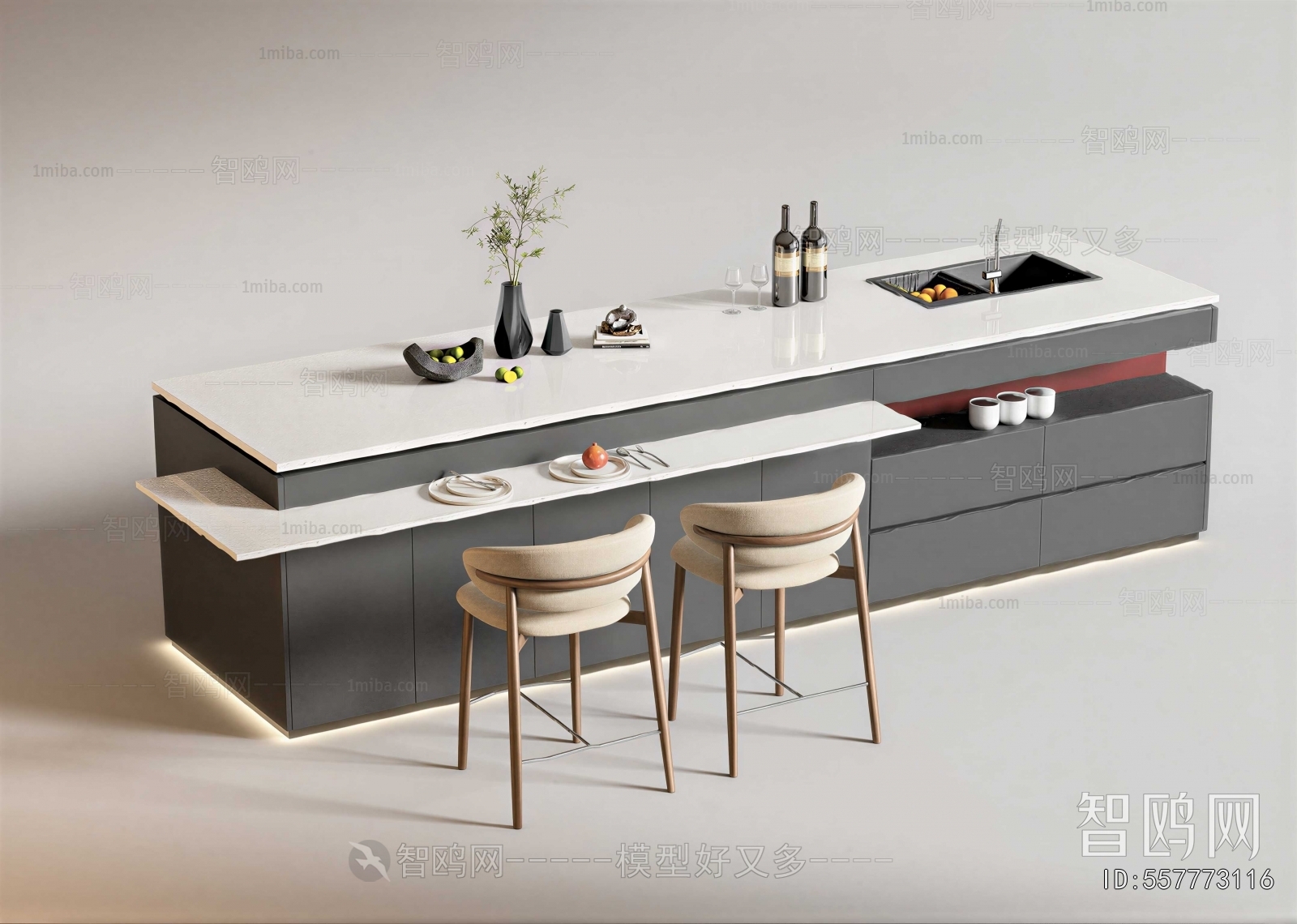 Modern Counter Bar