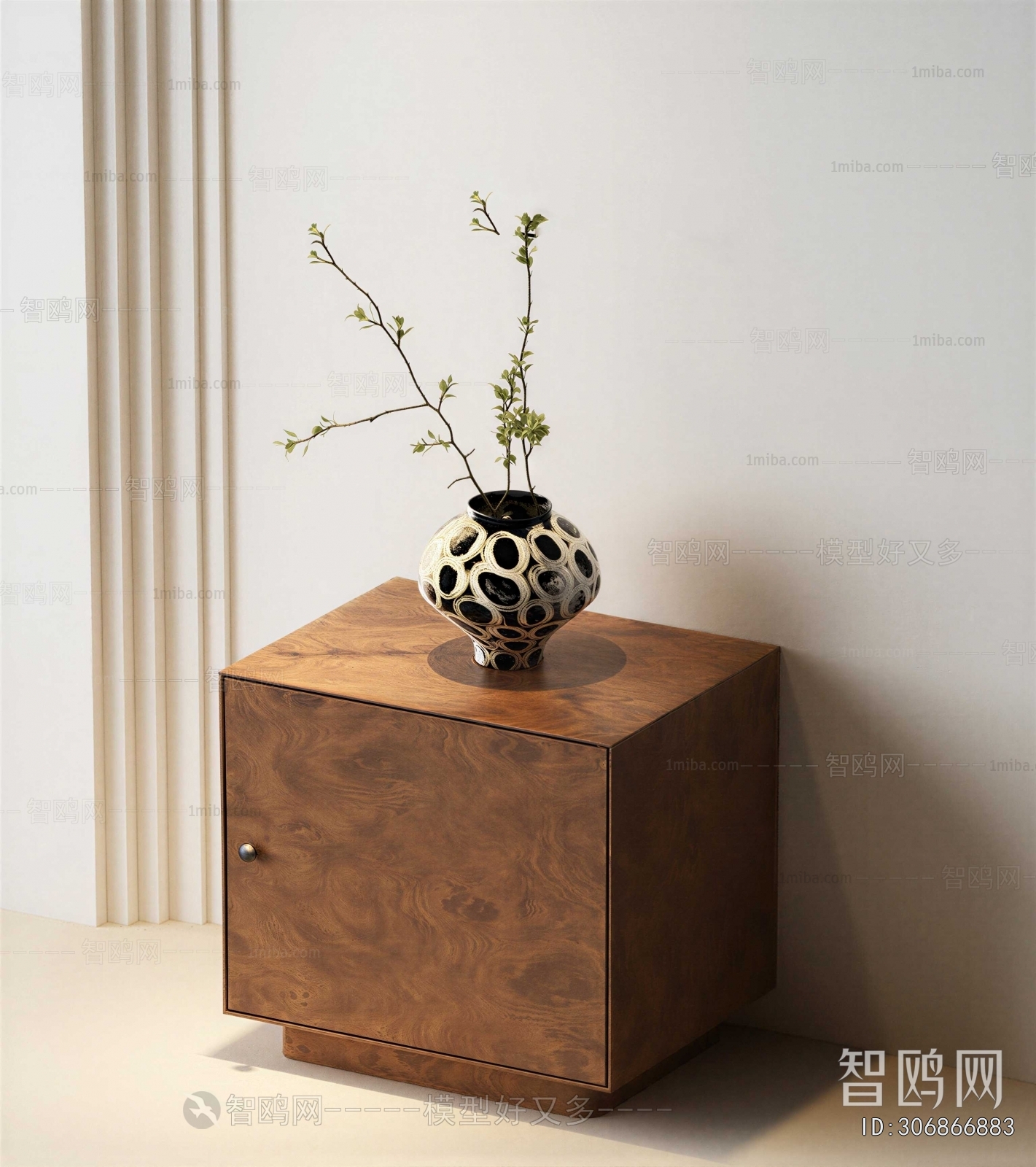 Modern Bedside Cupboard