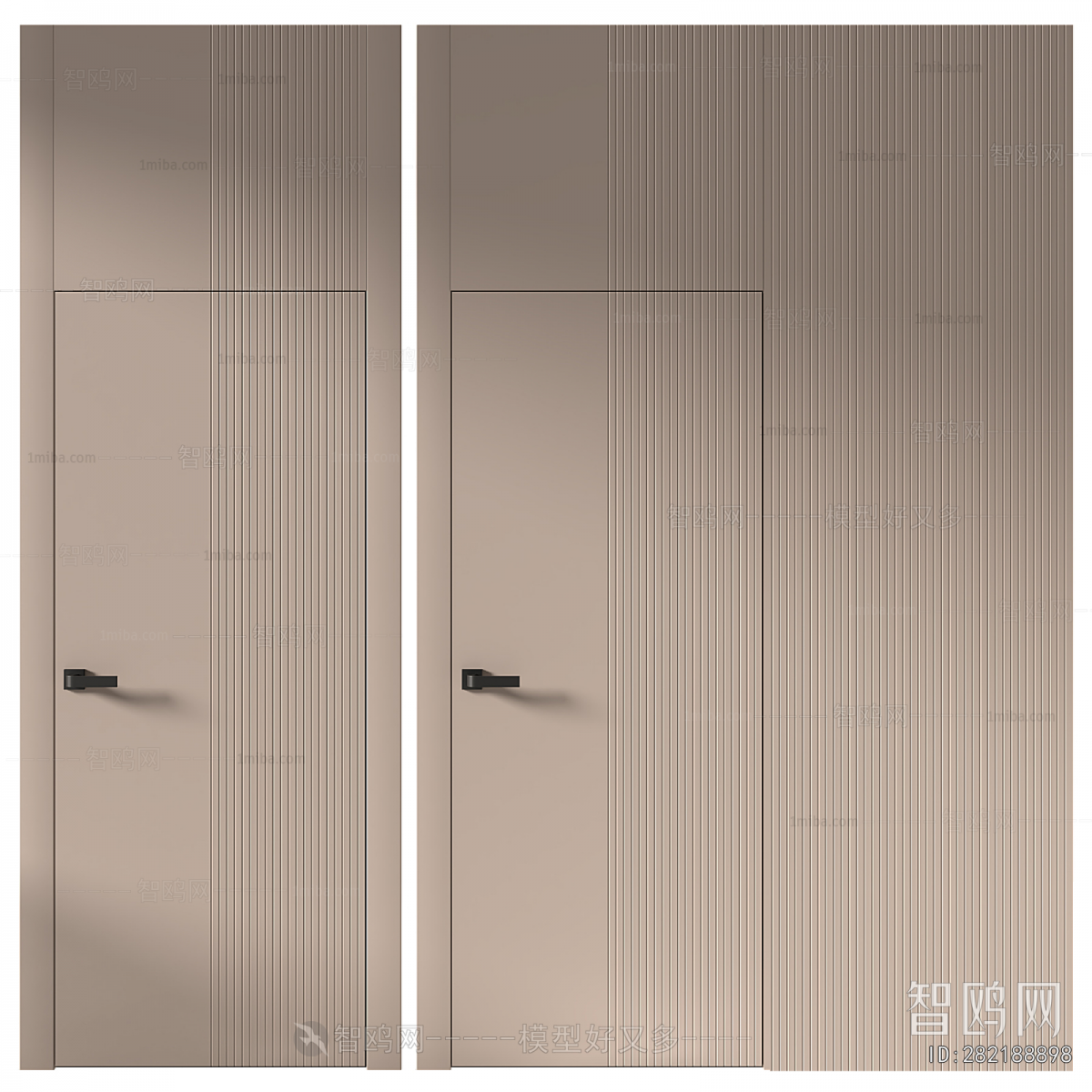 Modern Single Door