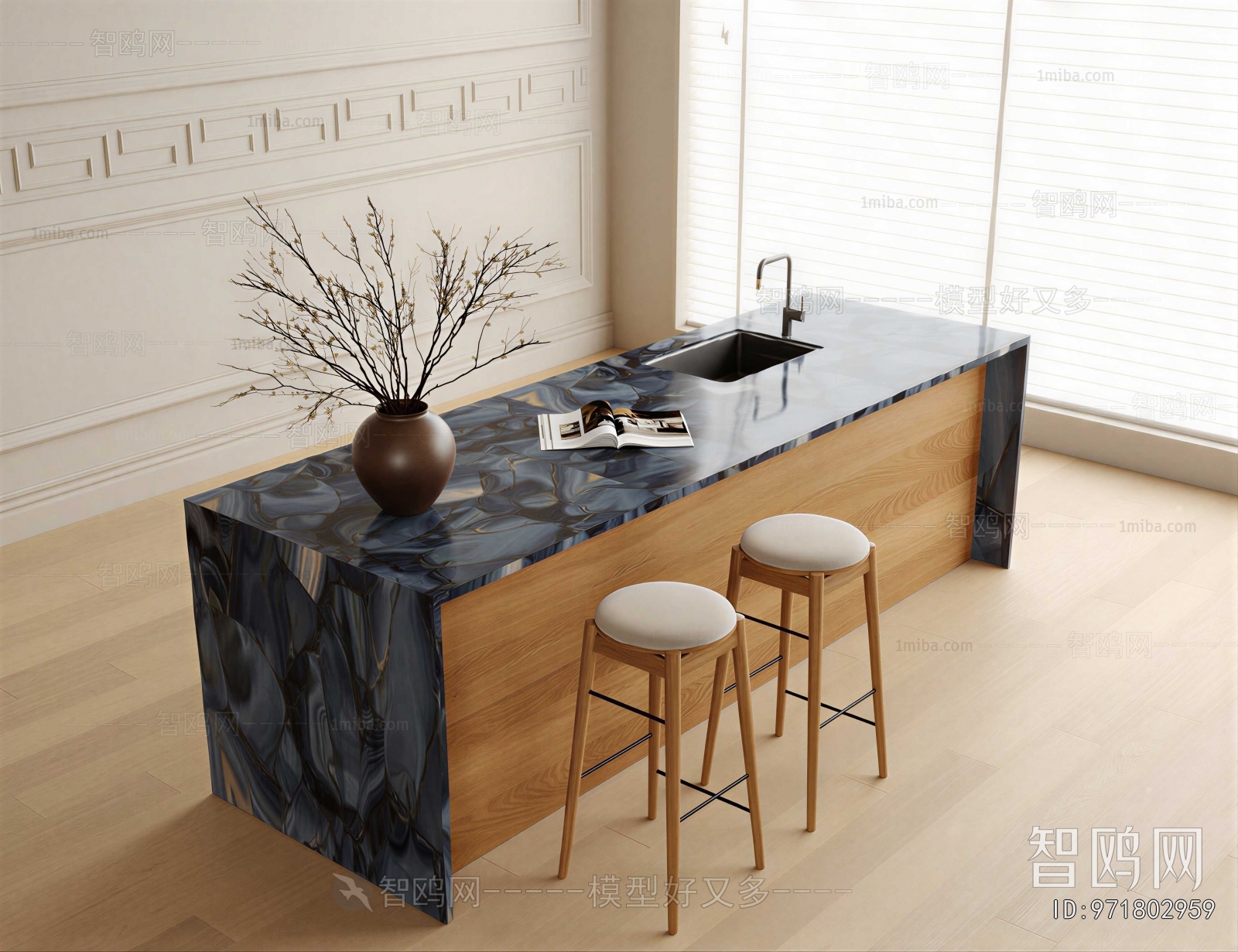 Modern Counter Bar