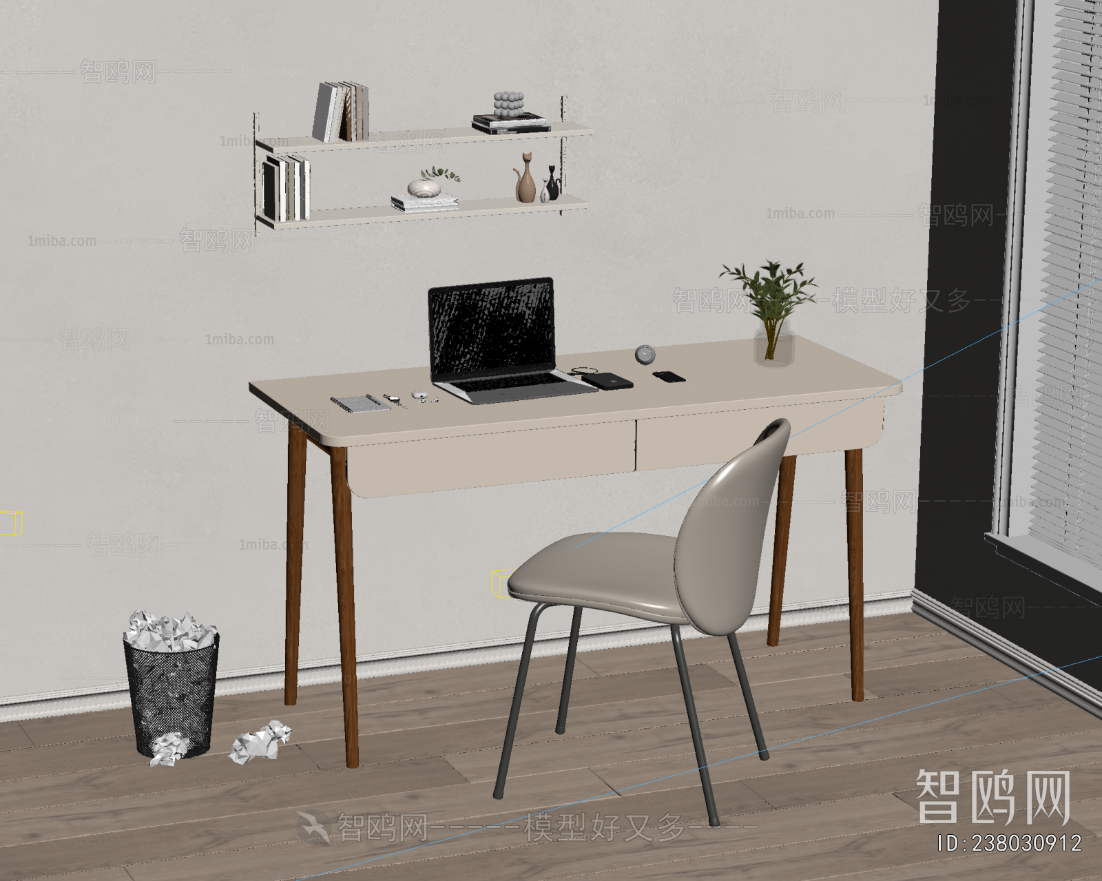 Modern Computer Desk And Chair