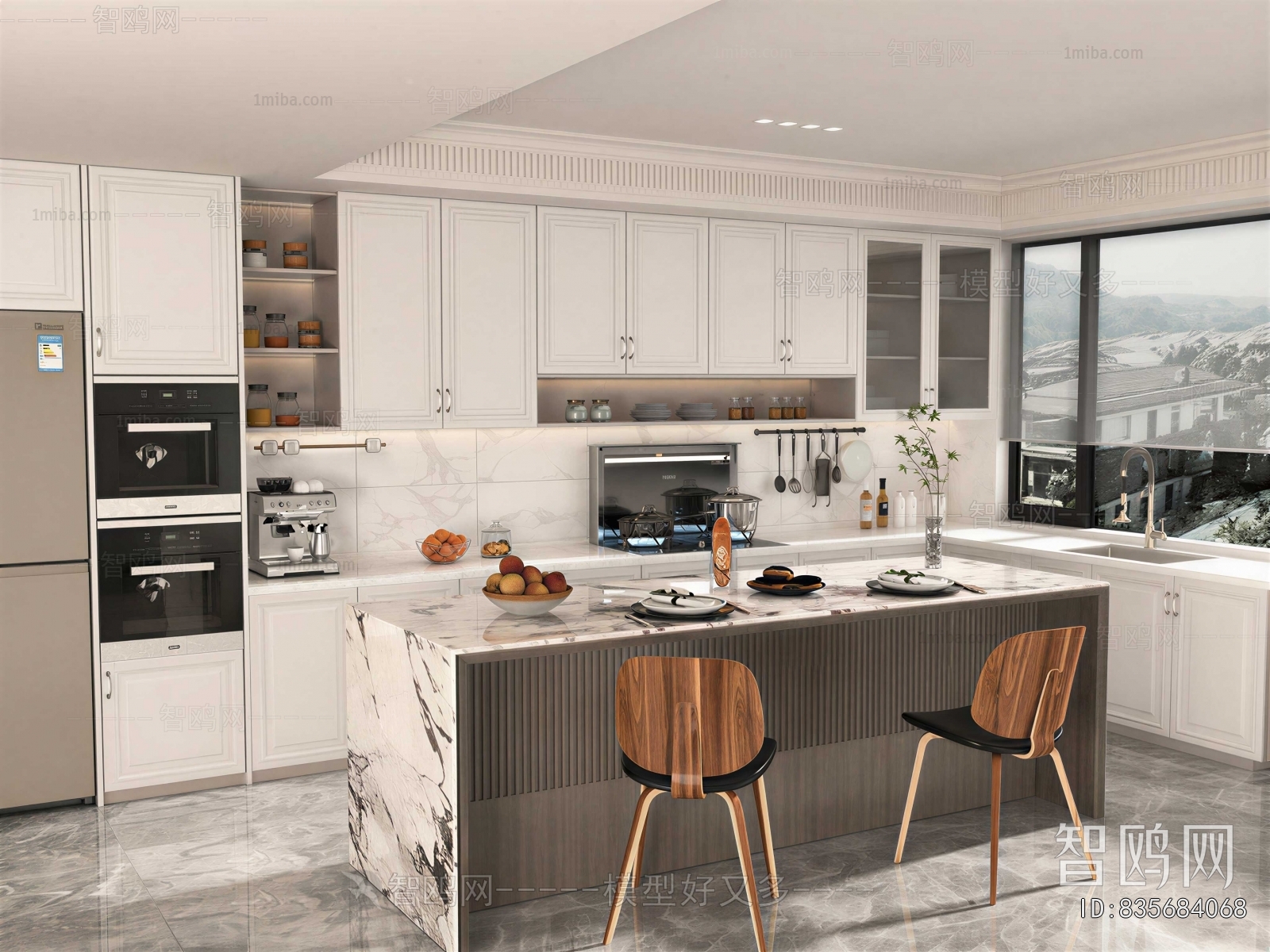Modern Open Kitchen
