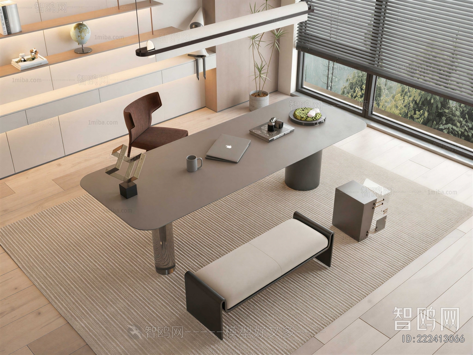 Modern Office Desk And Chair