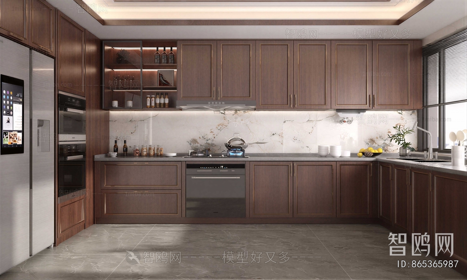 New Chinese Style The Kitchen