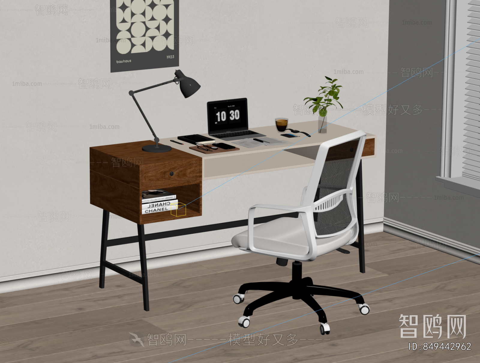 Modern Computer Desk And Chair