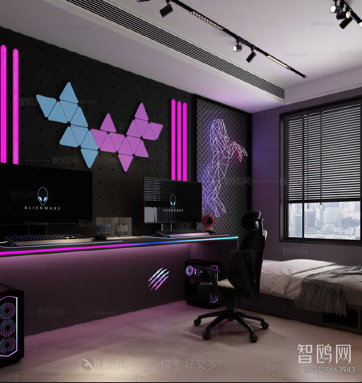 Modern E-sports Room
