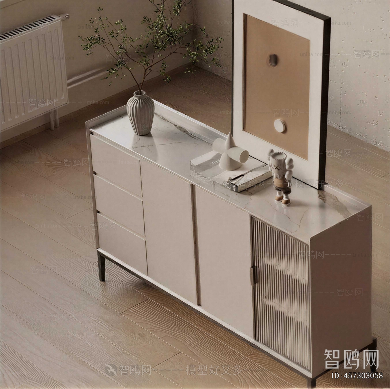 Modern Entrance Cabinet