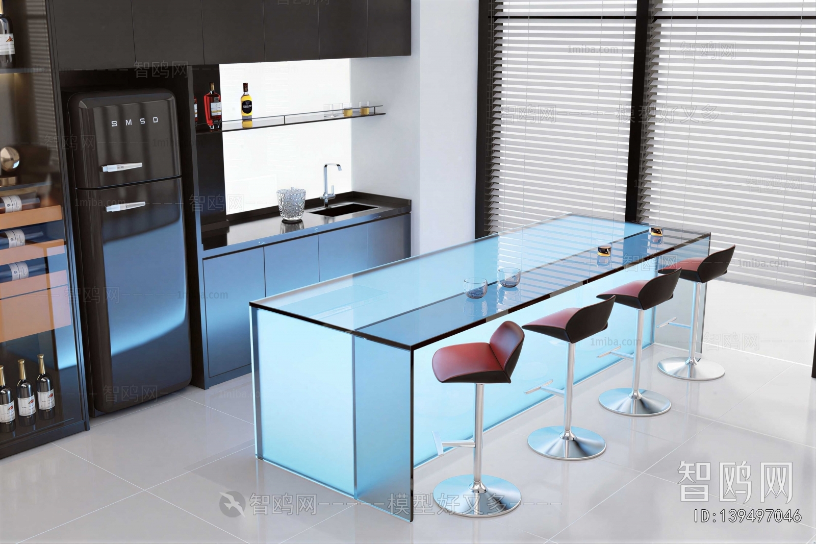 Modern Counter Bar