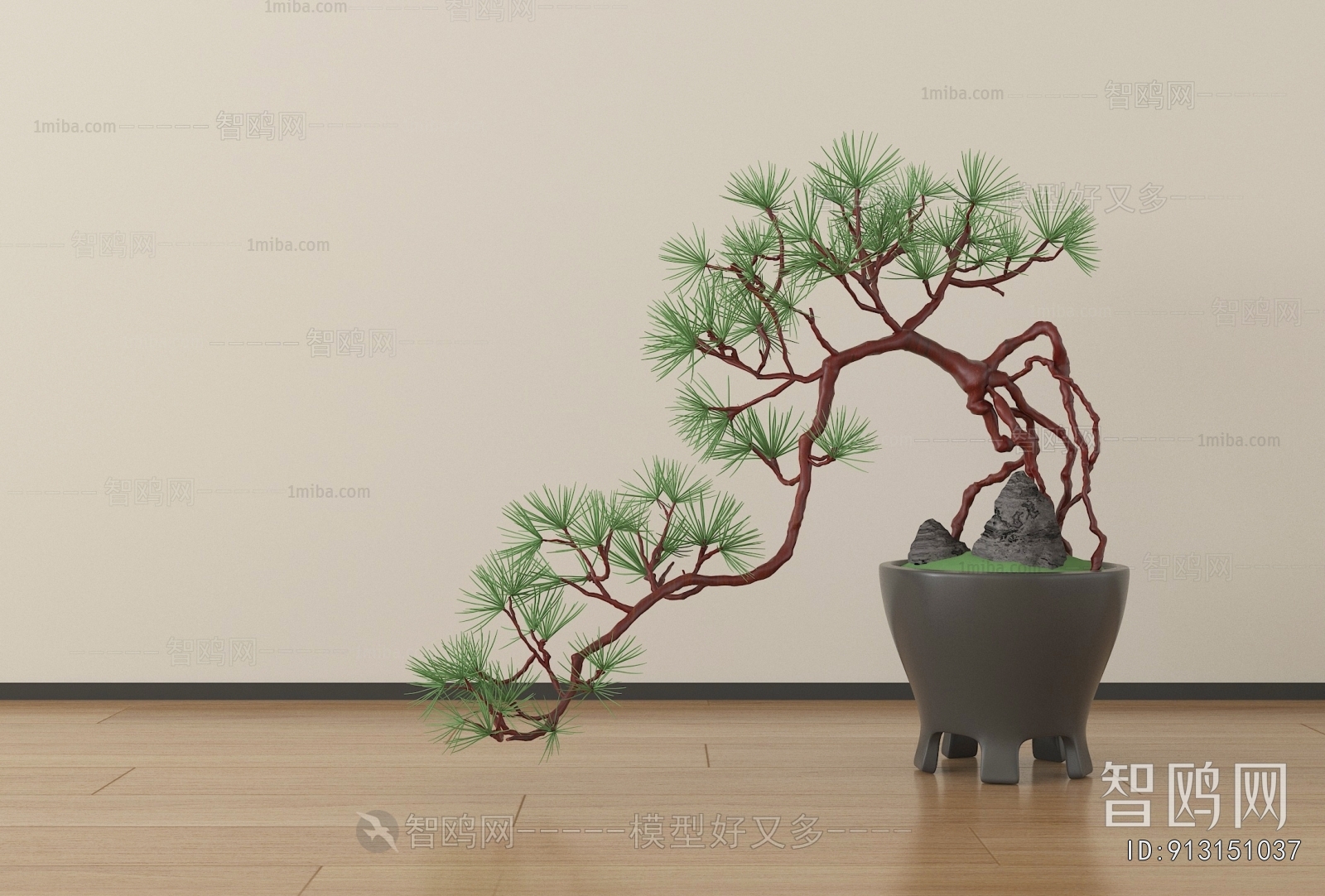 New Chinese Style Bonsai