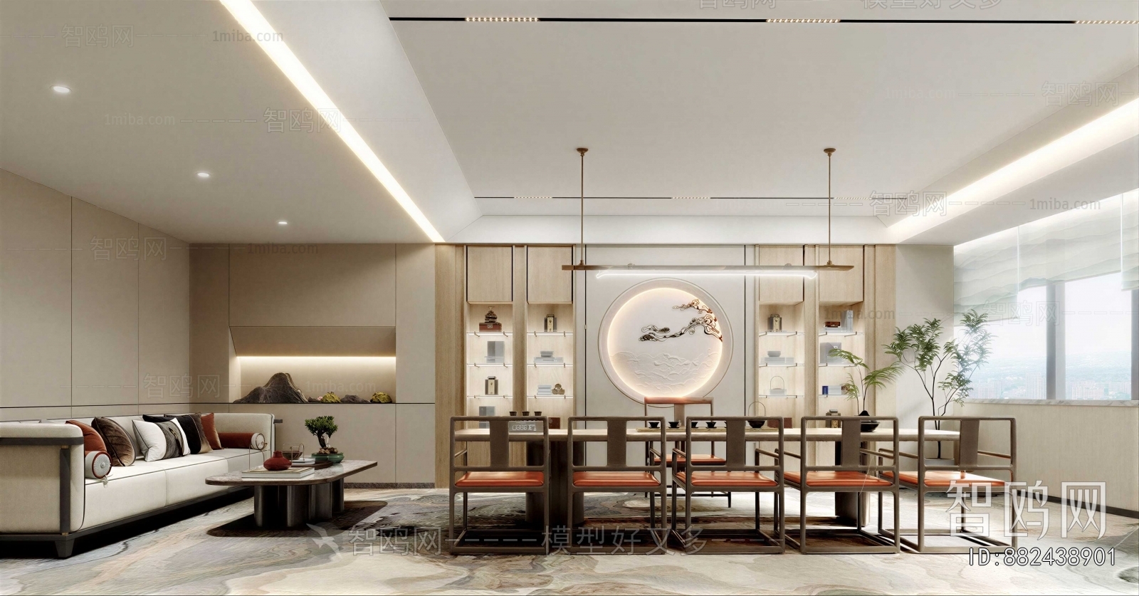 New Chinese Style Tea House