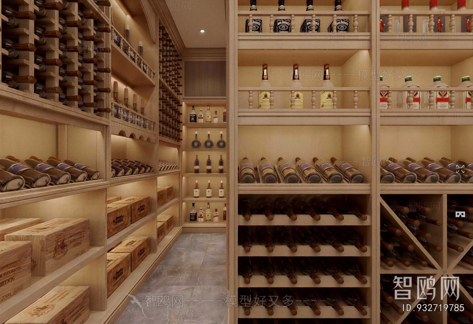 Modern Wine Cellar/Wine Tasting Room