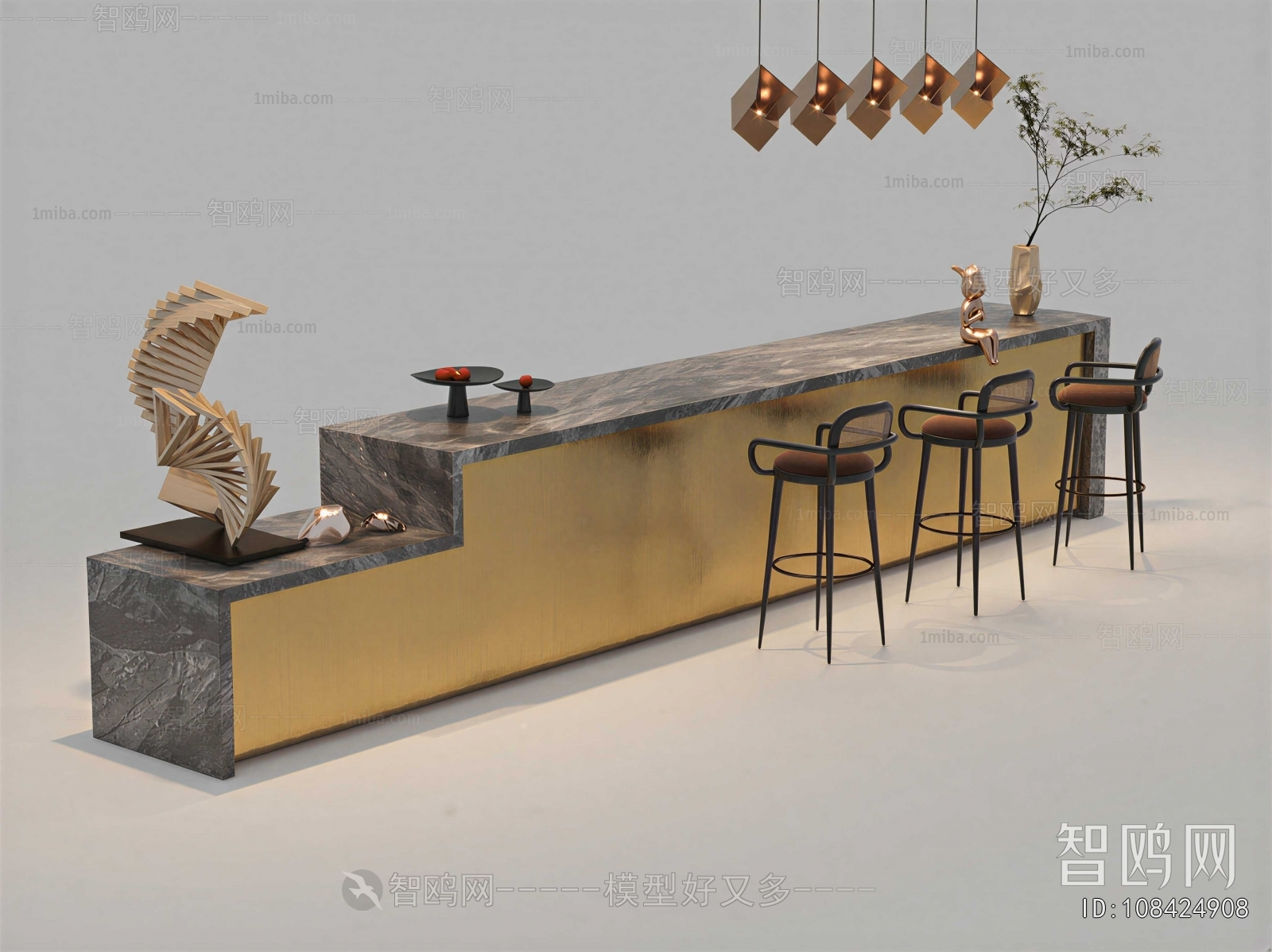 Modern Counter Bar