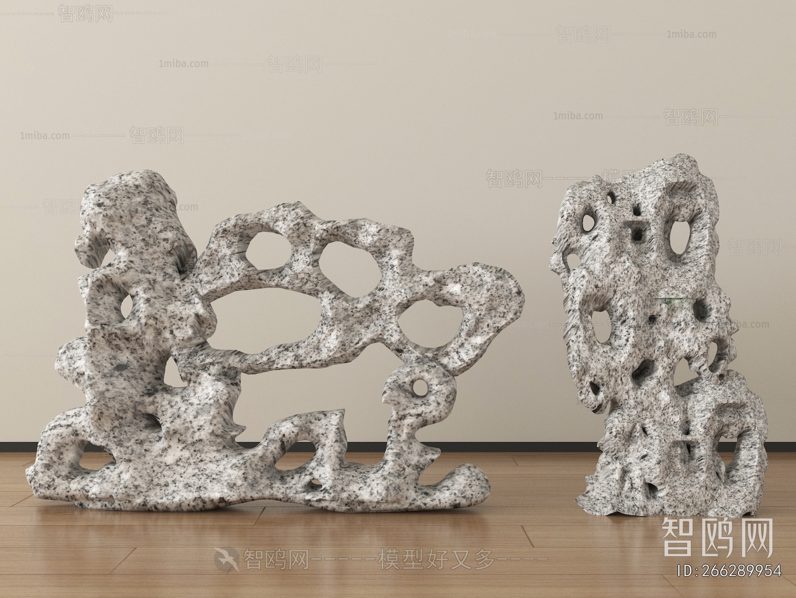 New Chinese Style Rockery Waterscape