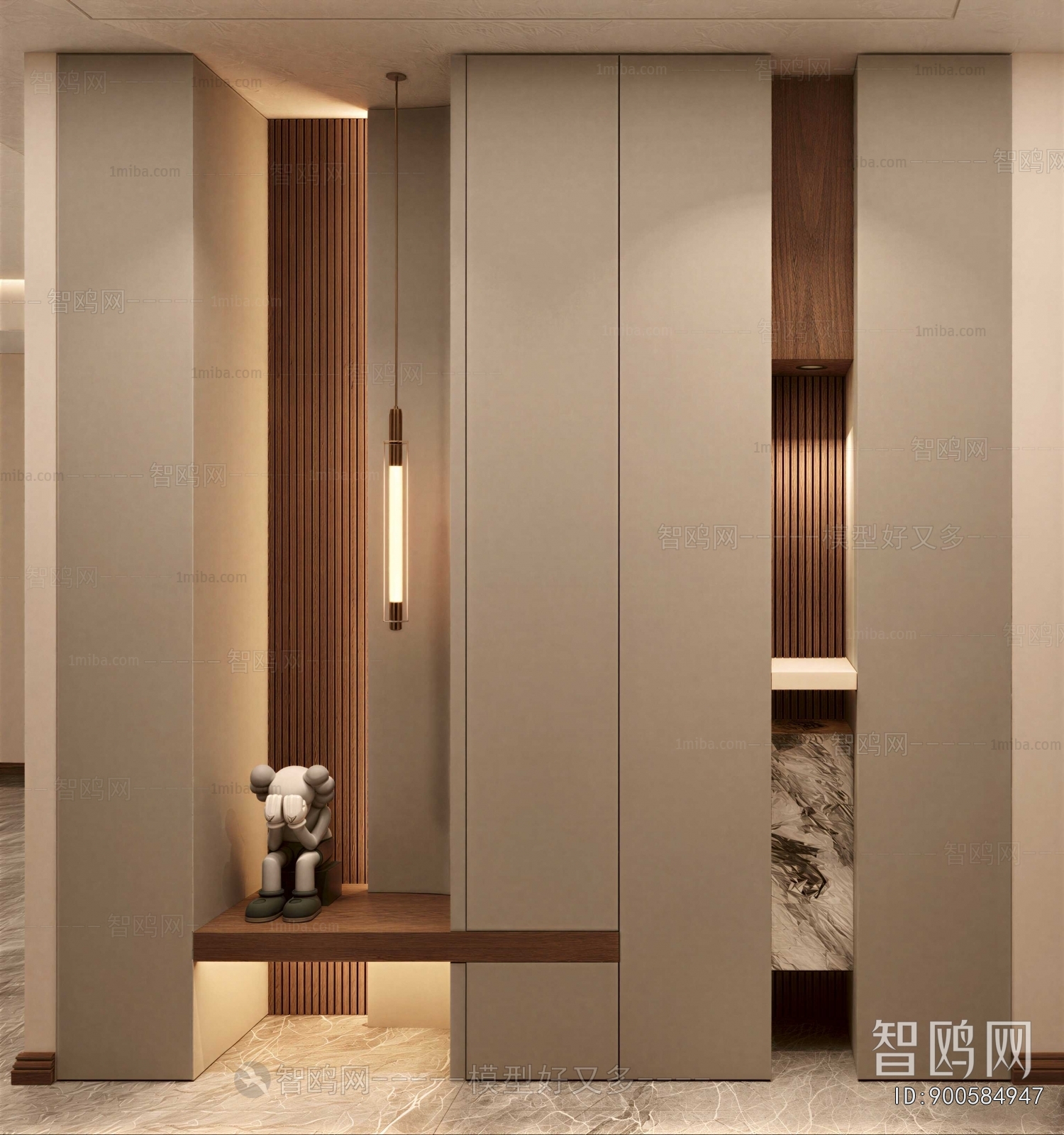 Modern Entrance Cabinet