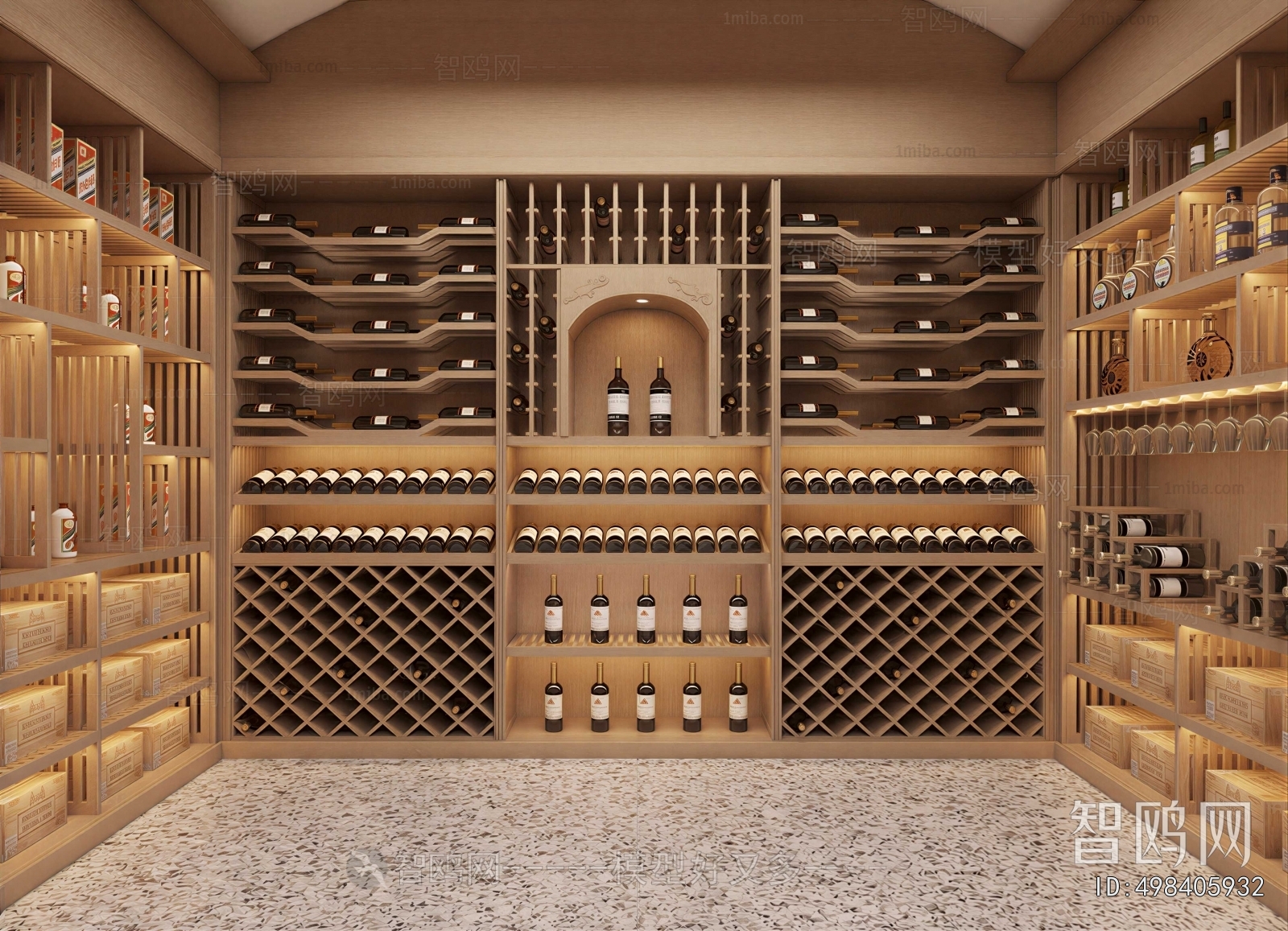 Modern Wine Cellar/Wine Tasting Room