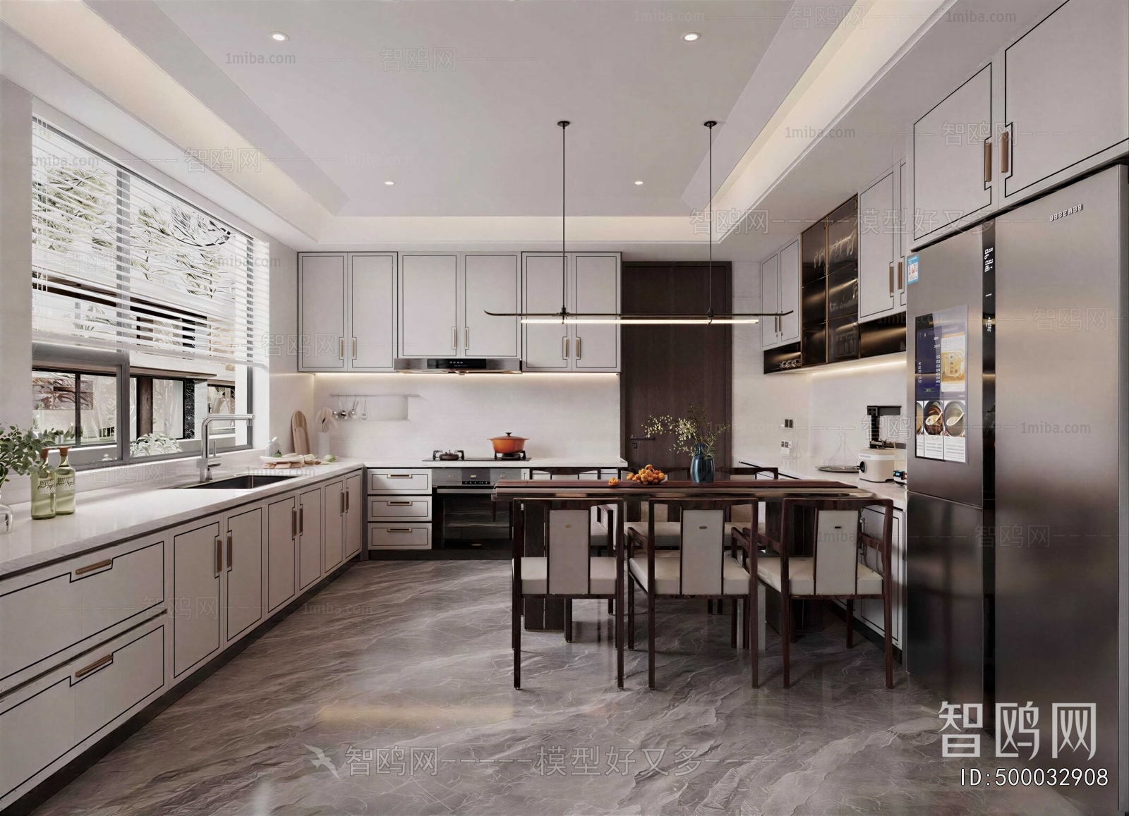 New Chinese Style The Kitchen