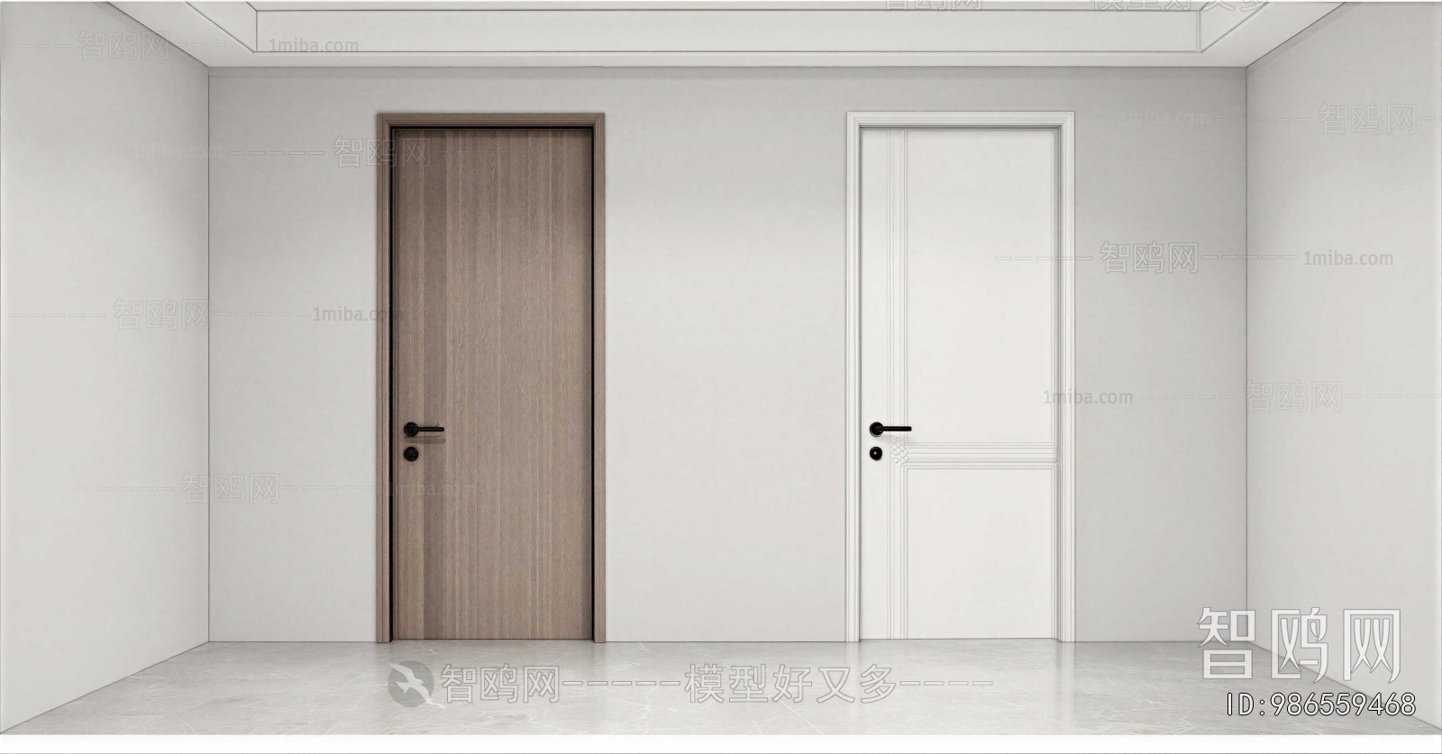 Modern Single Door