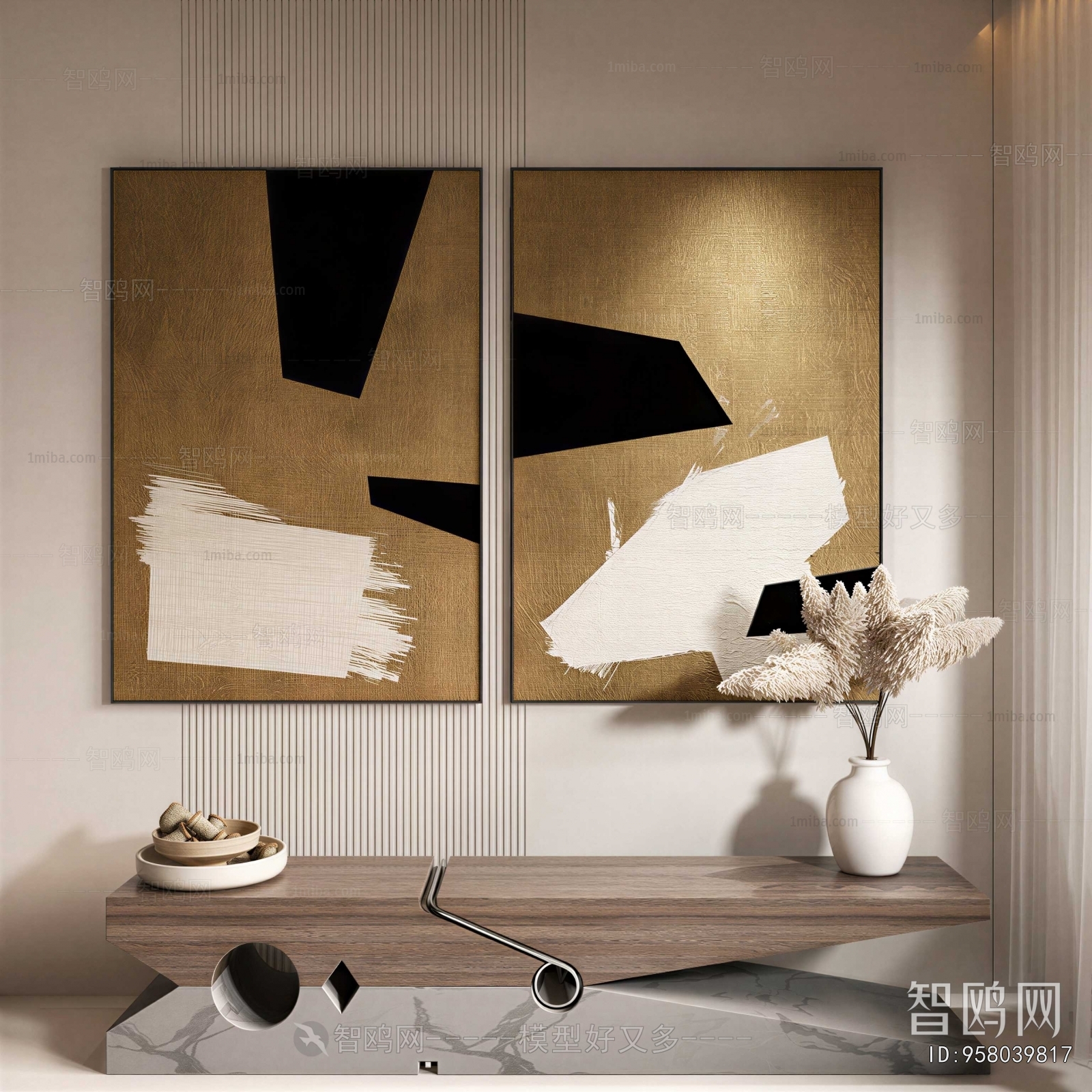 Wabi-sabi Style Painting