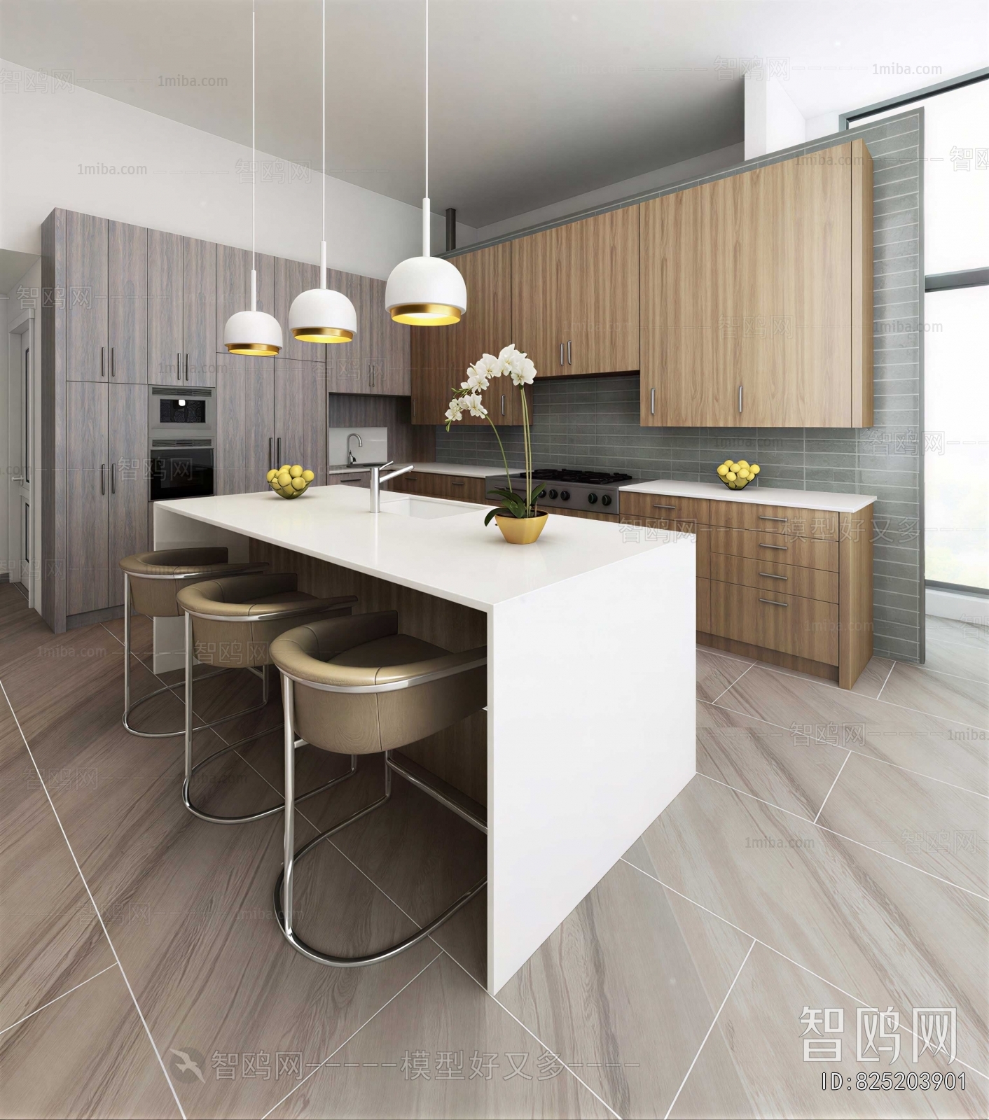 Modern Open Kitchen