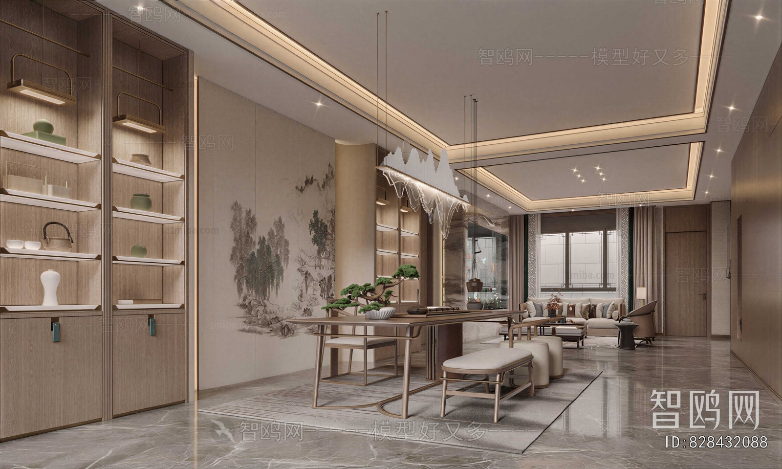 New Chinese Style Tea House