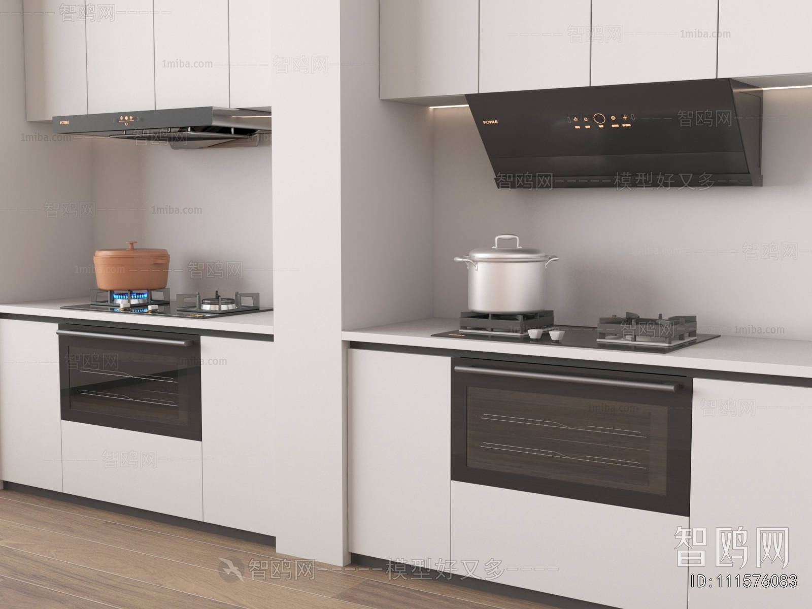 Modern Kitchen Electric Gas Range