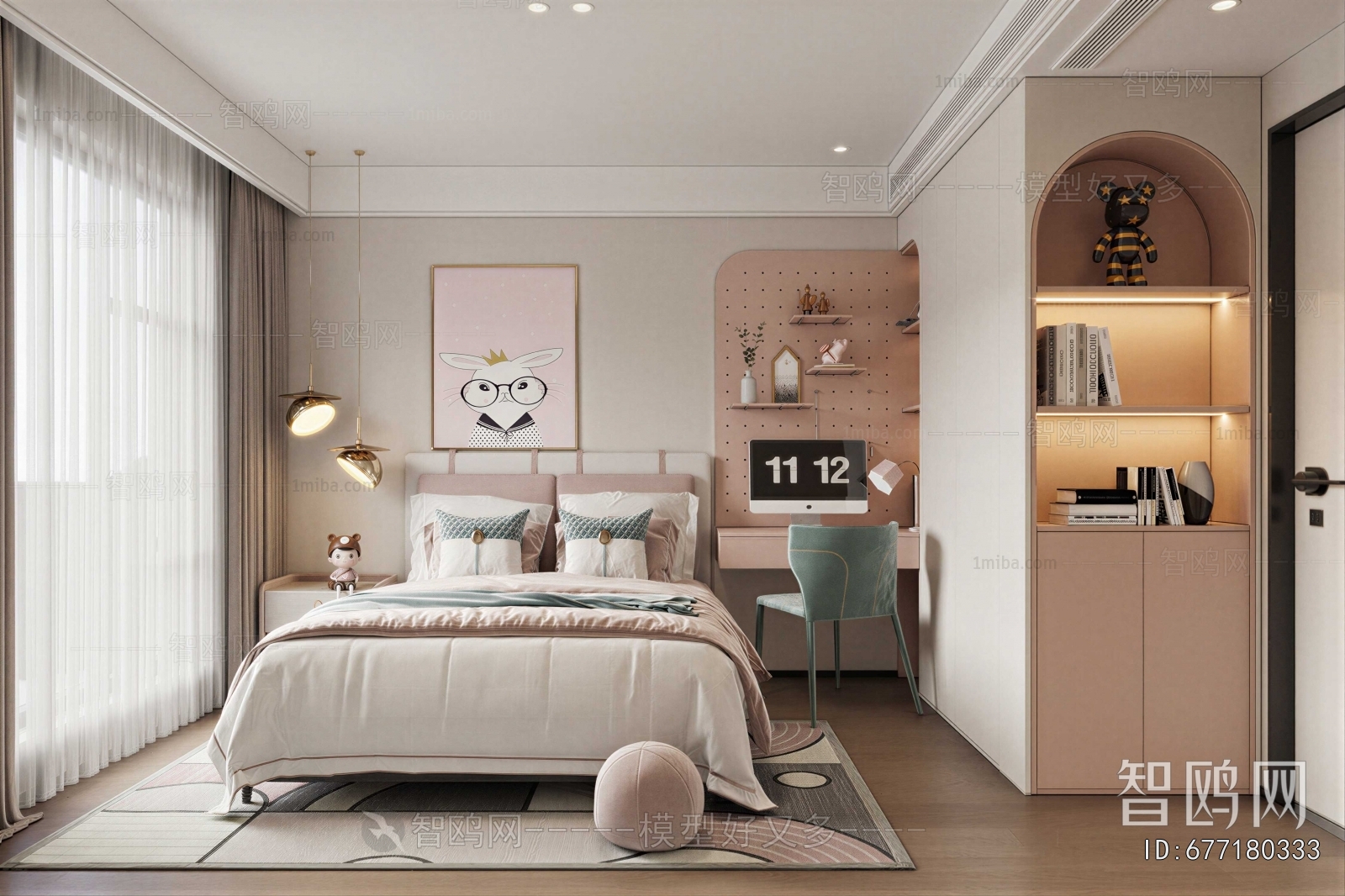 Modern Girl's Room Daughter's Room