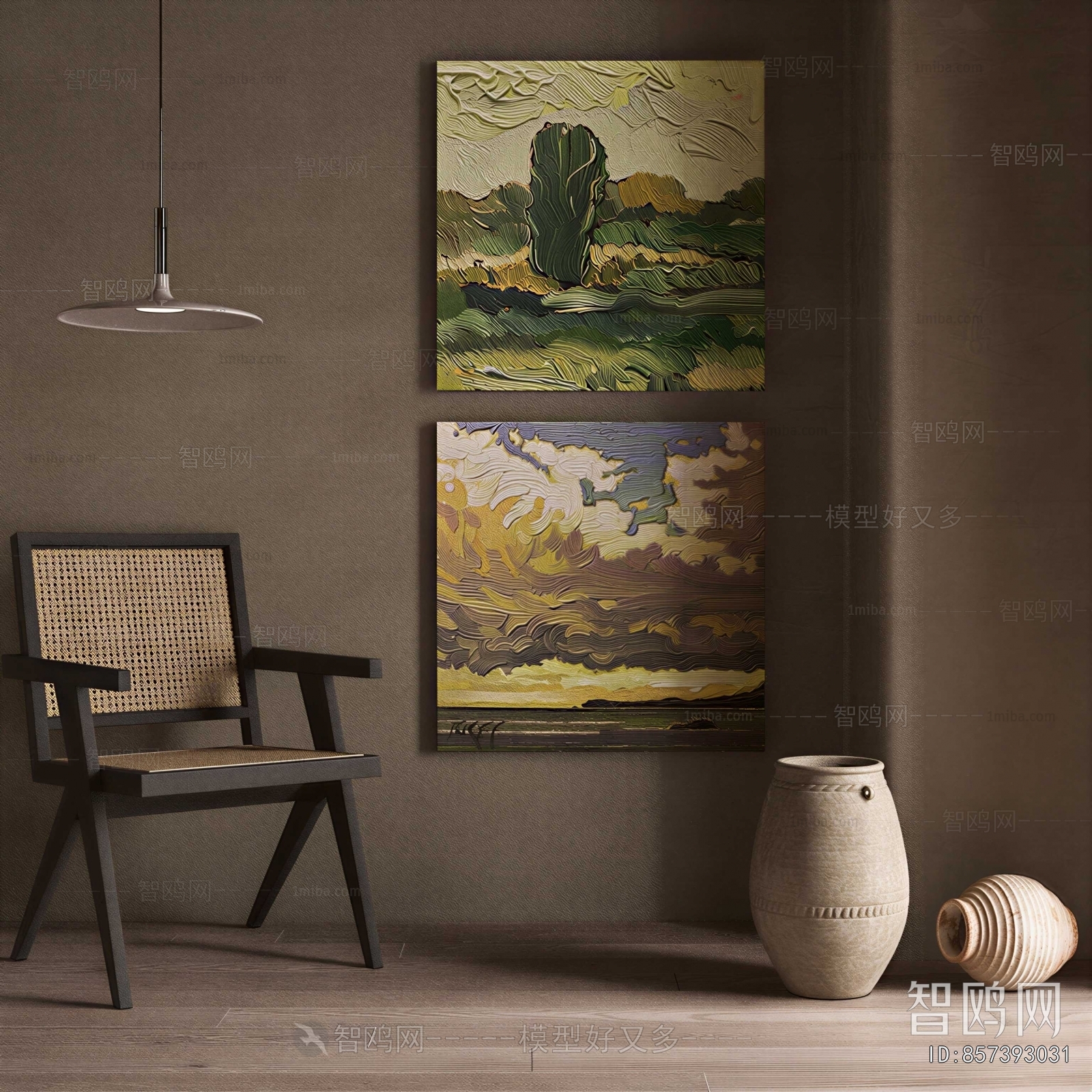 Wabi-sabi Style Painting