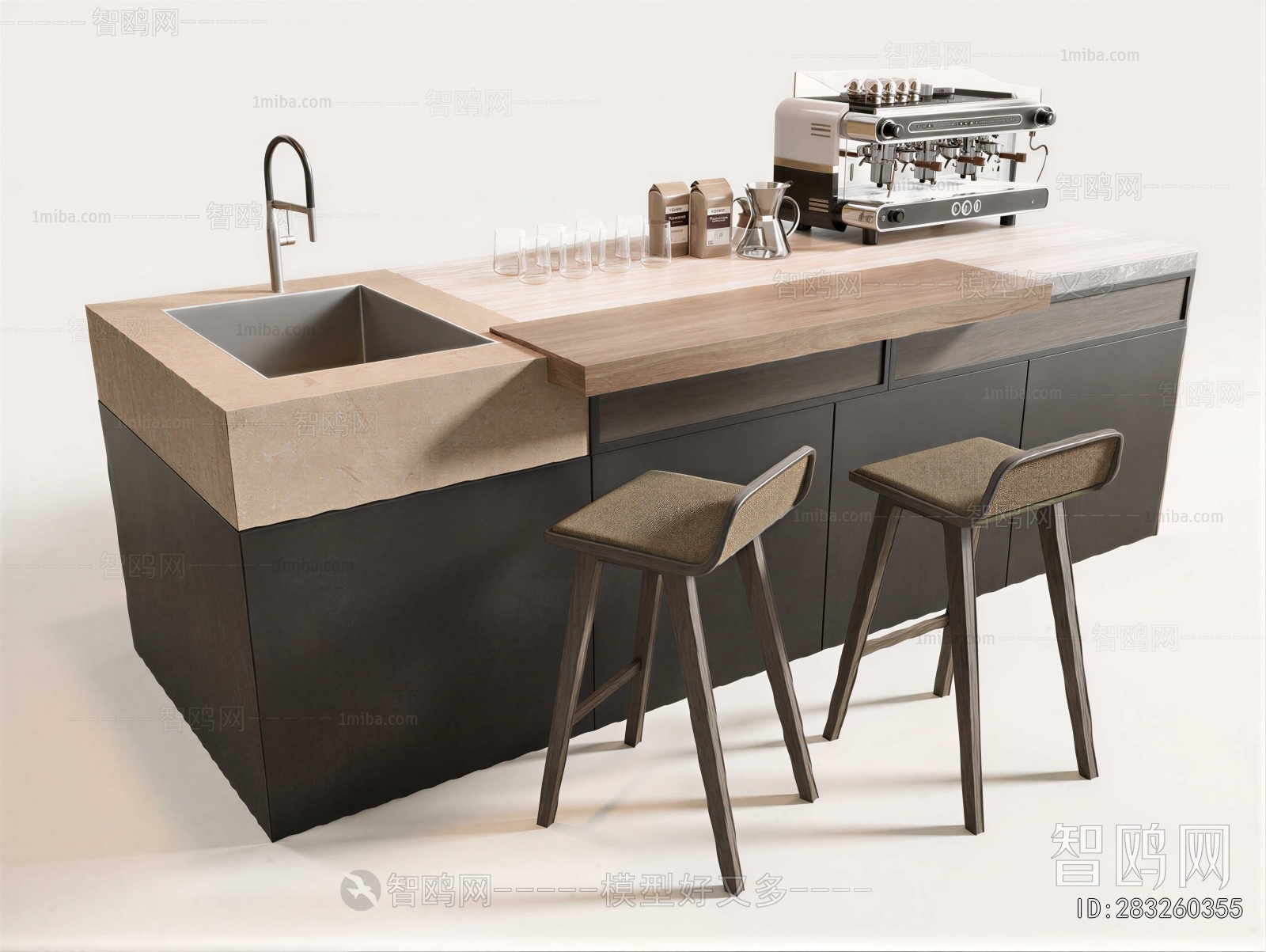Modern Counter Bar