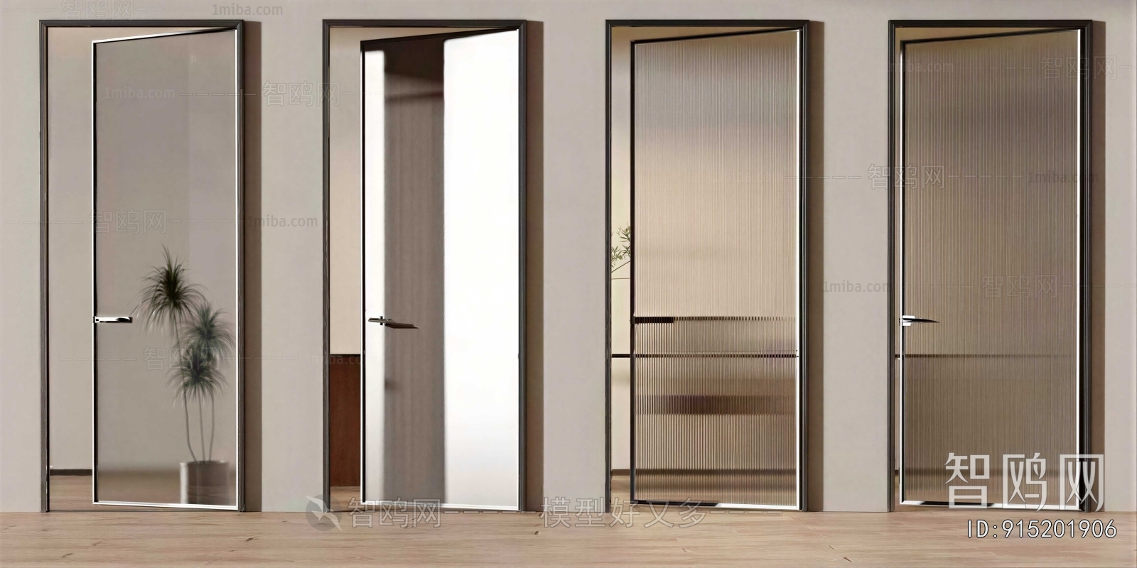 Modern Single Door