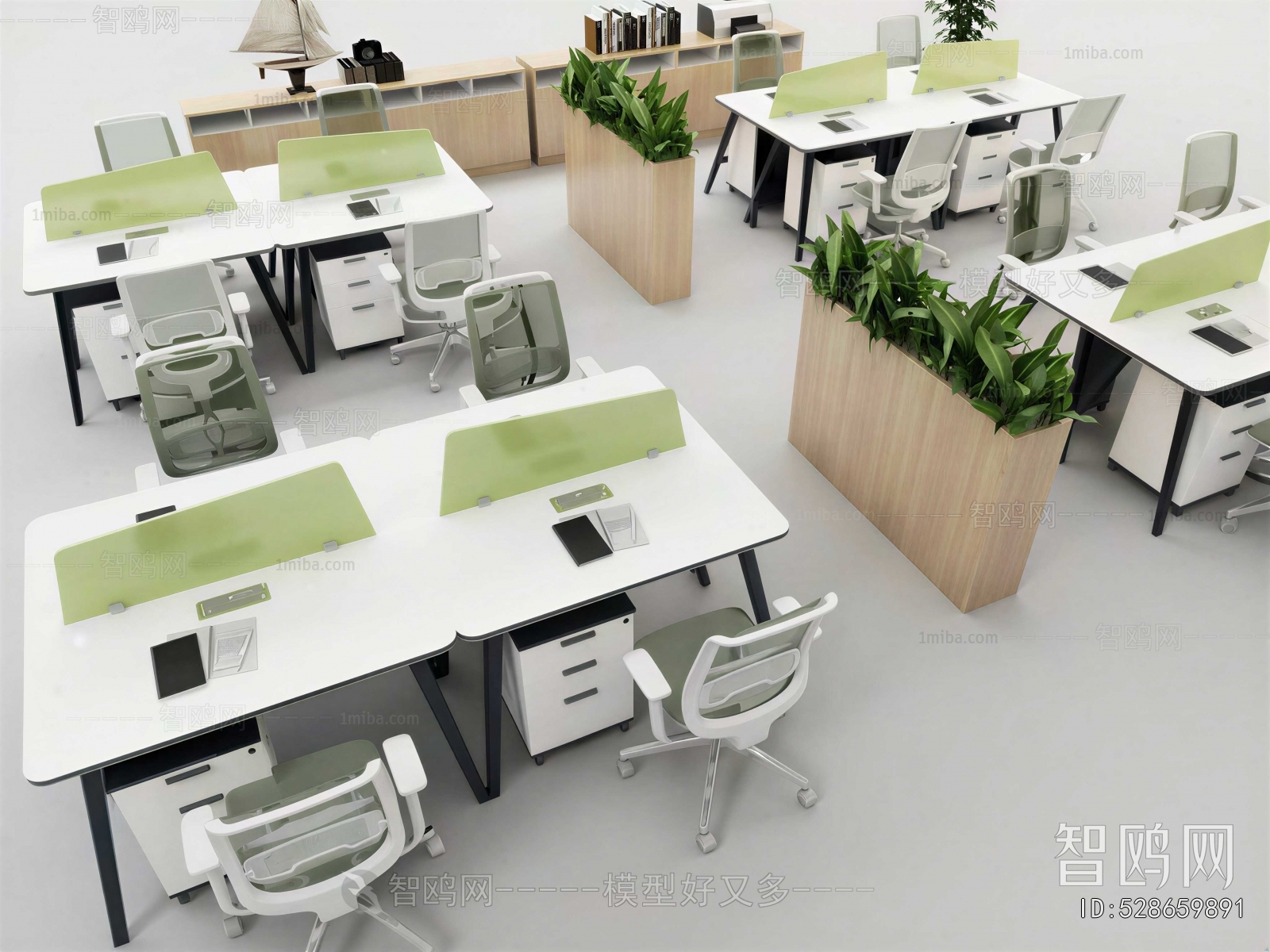 Modern Office Desk And Chair