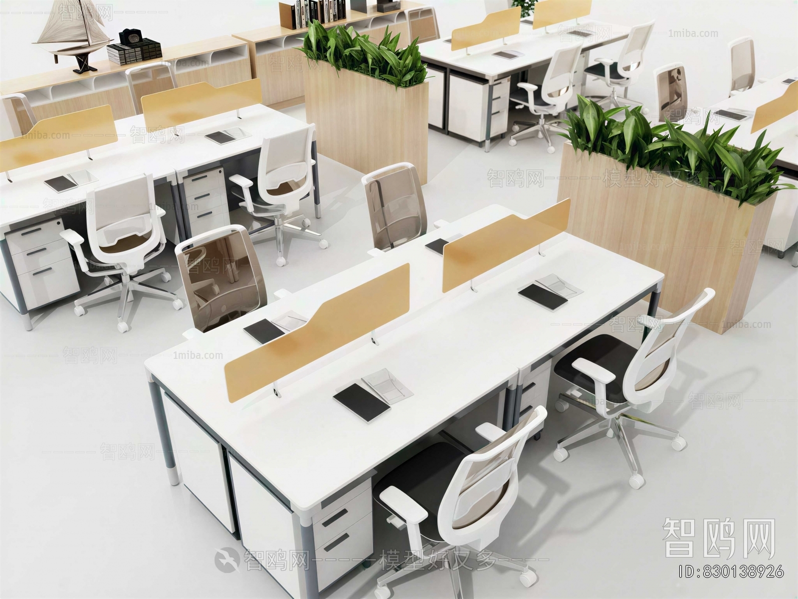 Modern Office Desk And Chair