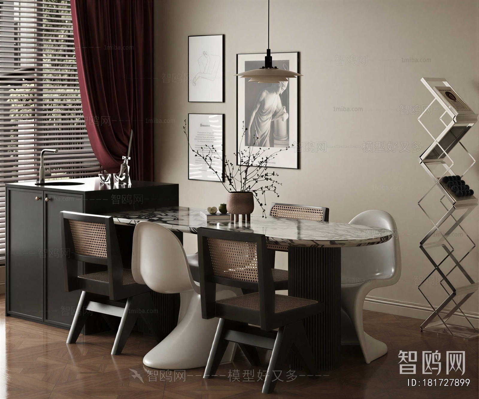 French Style Dining Table And Chairs