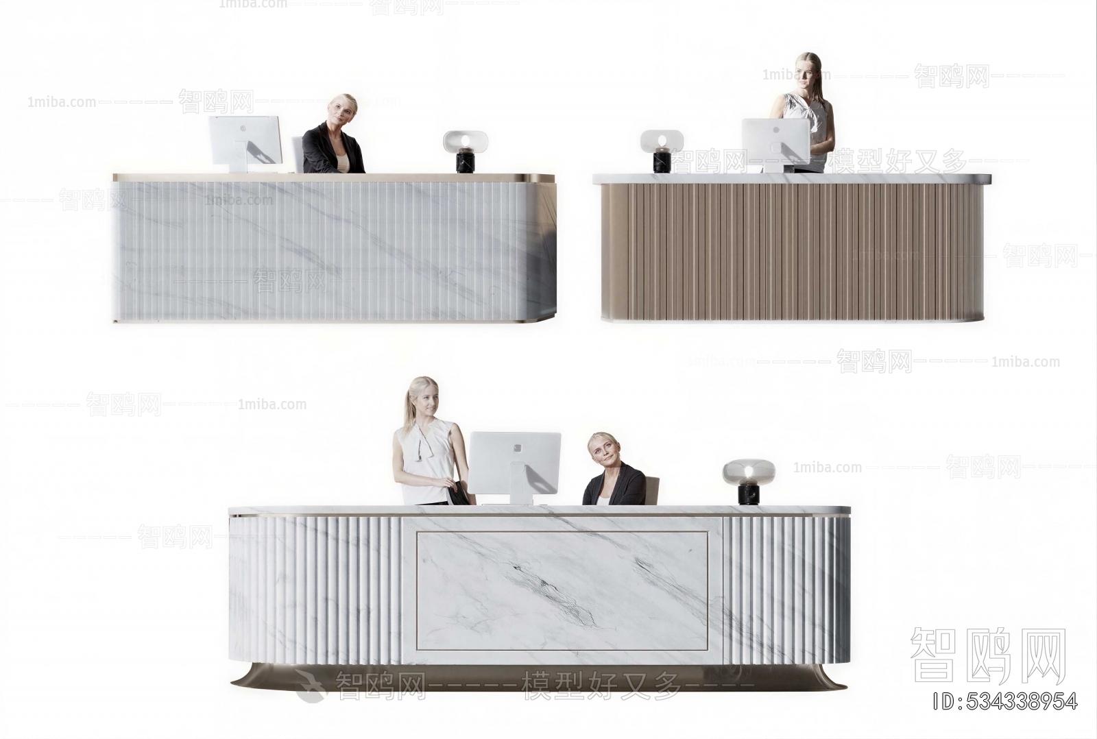 Modern Reception Desk