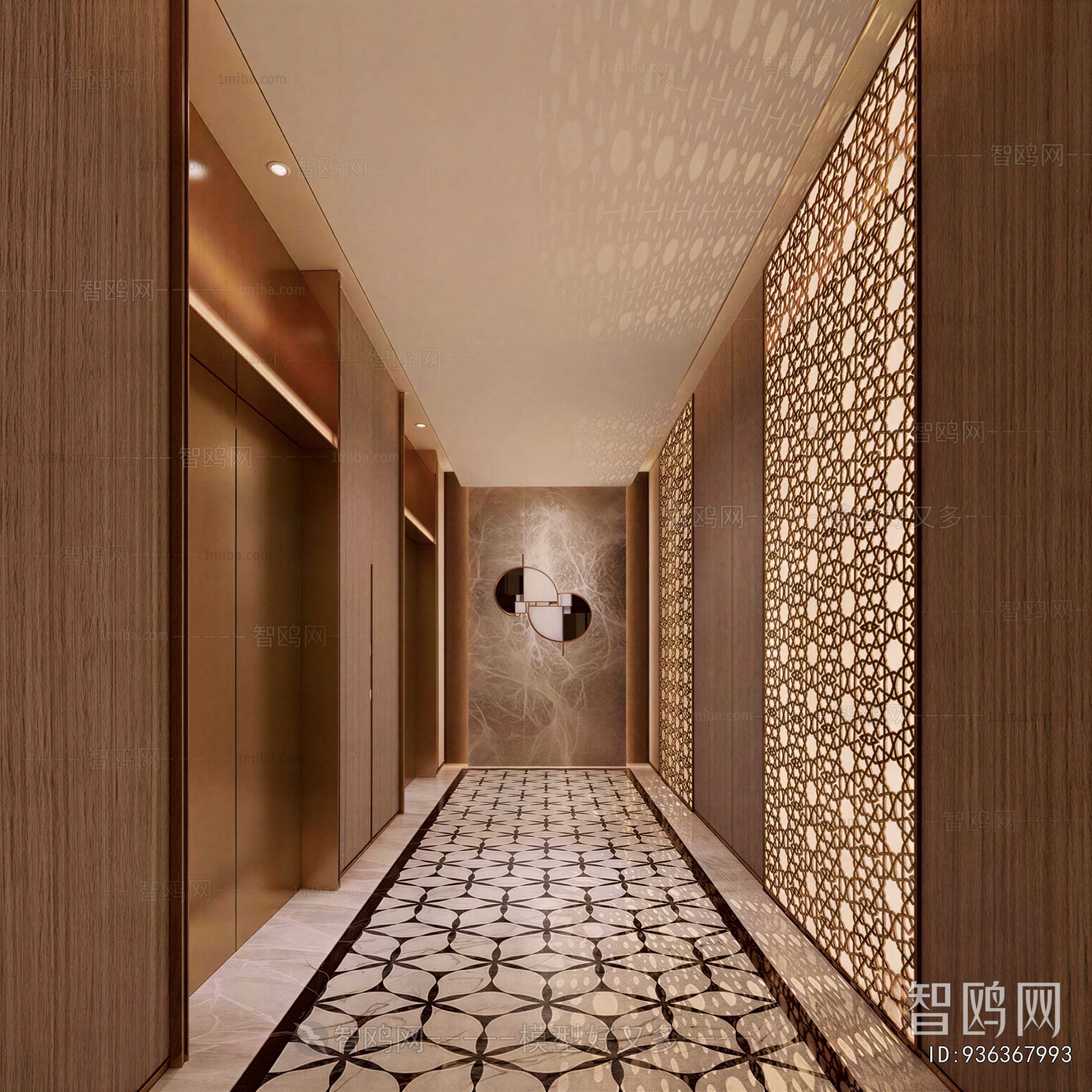 Modern Elevator Hall