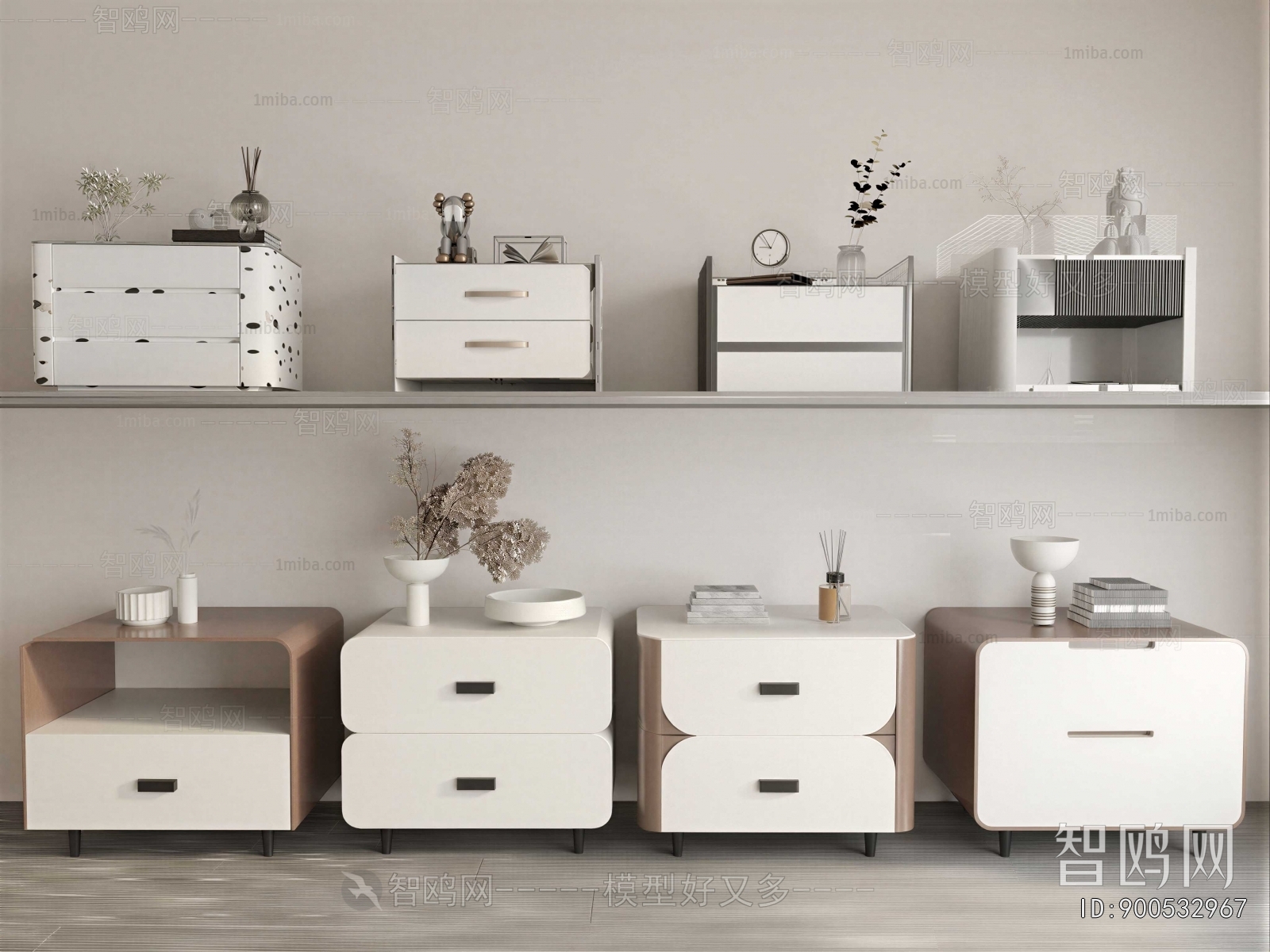 Modern Bedside Cupboard