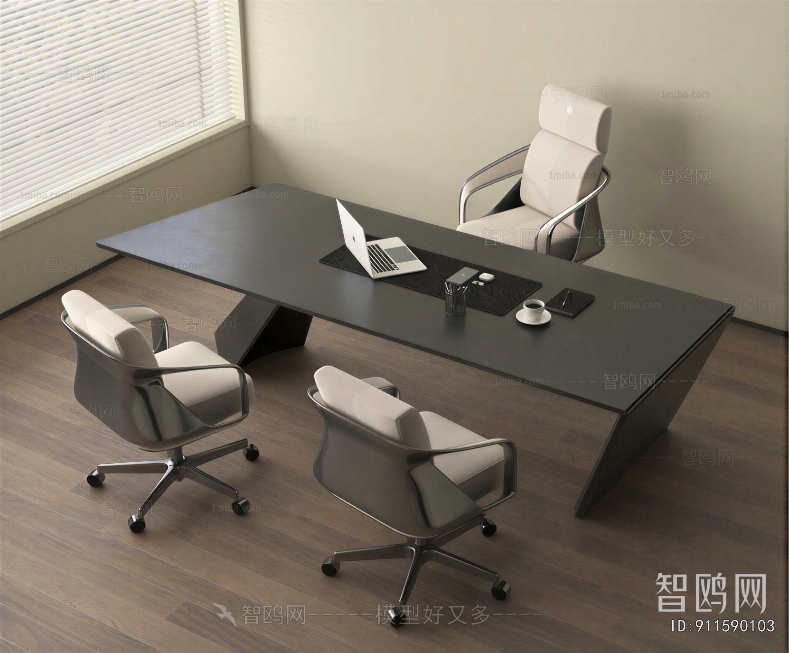 Modern Office Desk And Chair