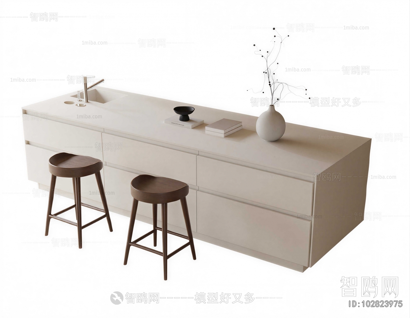 Modern Counter Bar