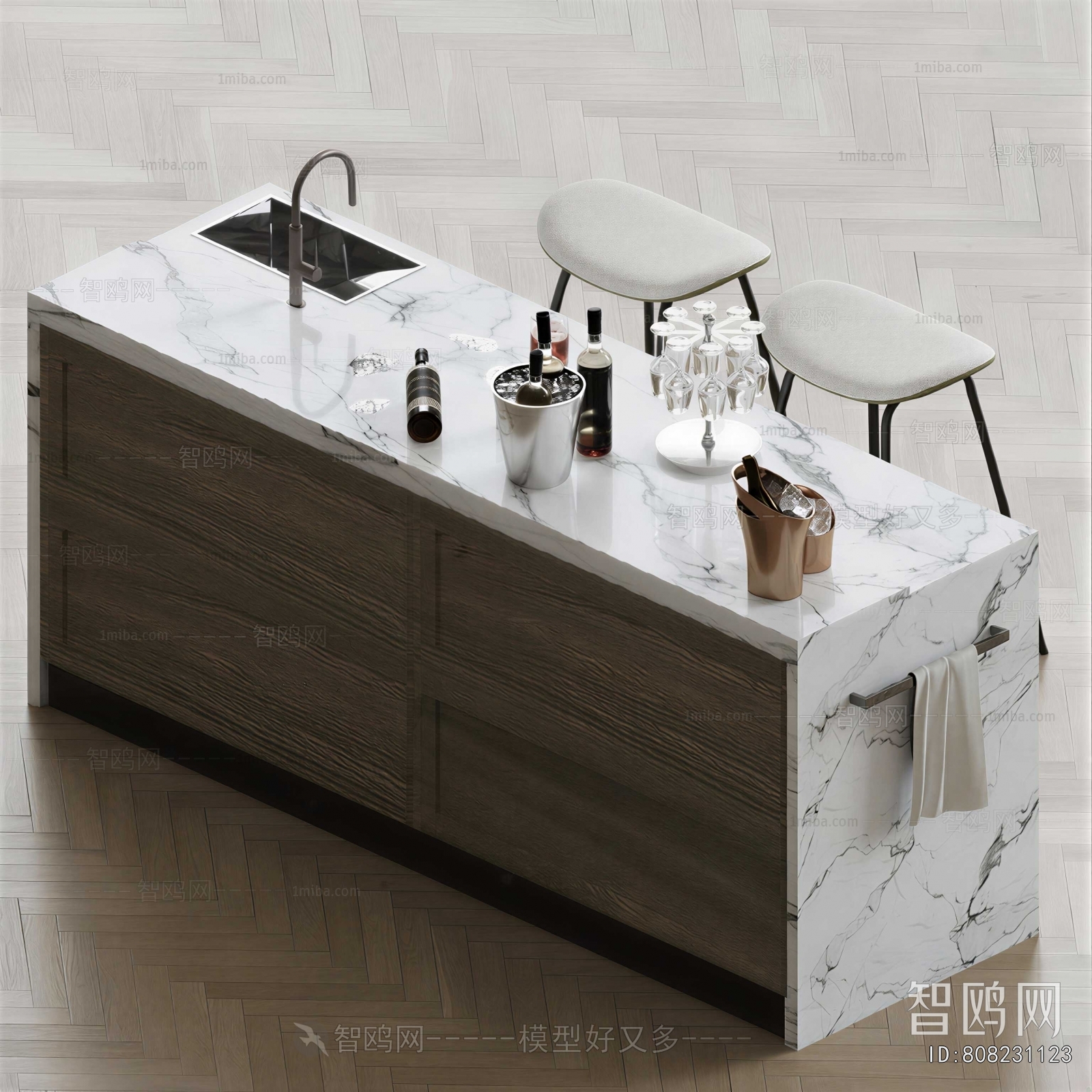 Modern Counter Bar