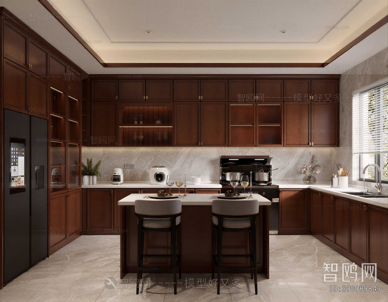 New Chinese Style The Kitchen