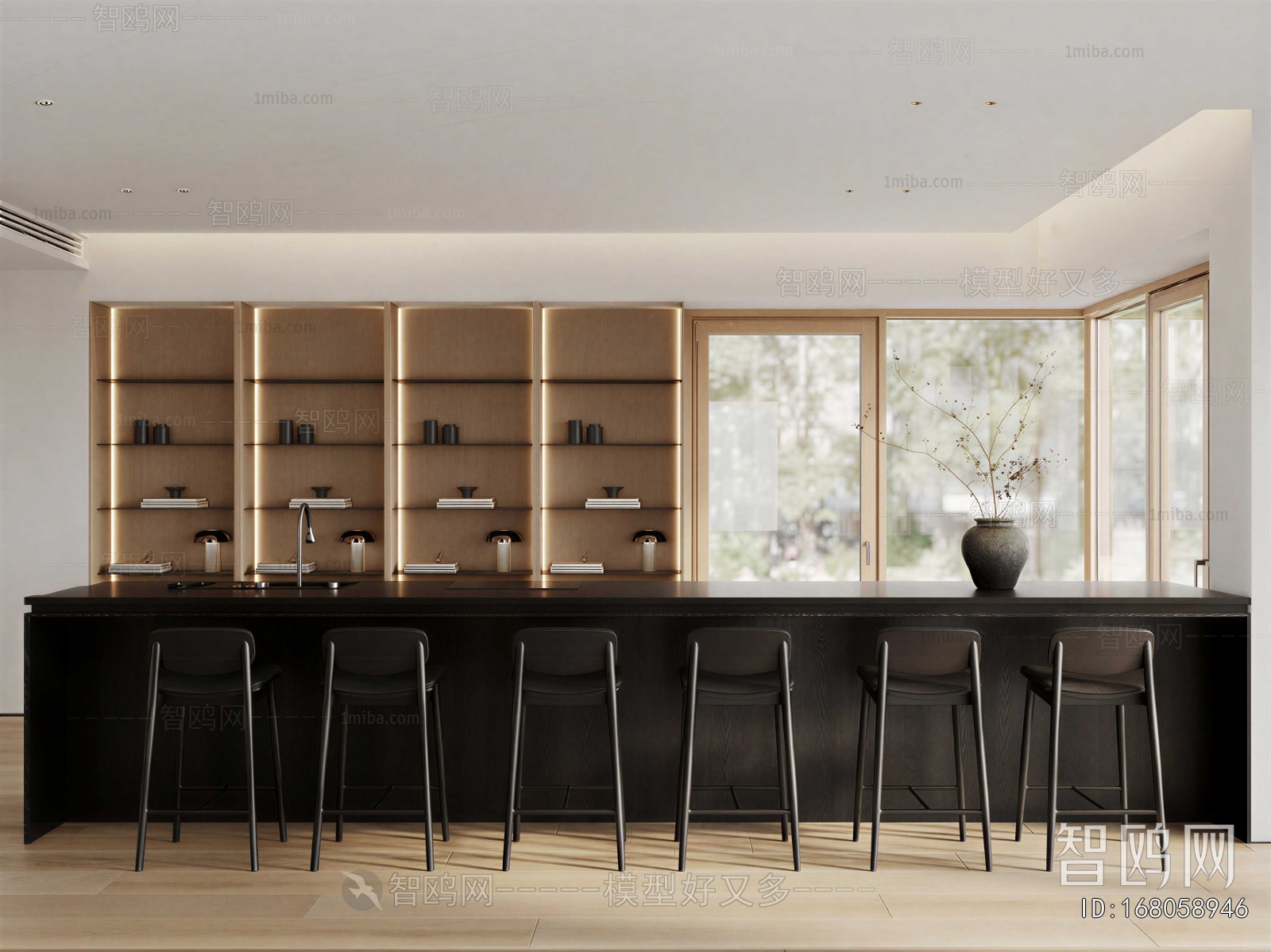 Modern Wine Cellar/Wine Tasting Room