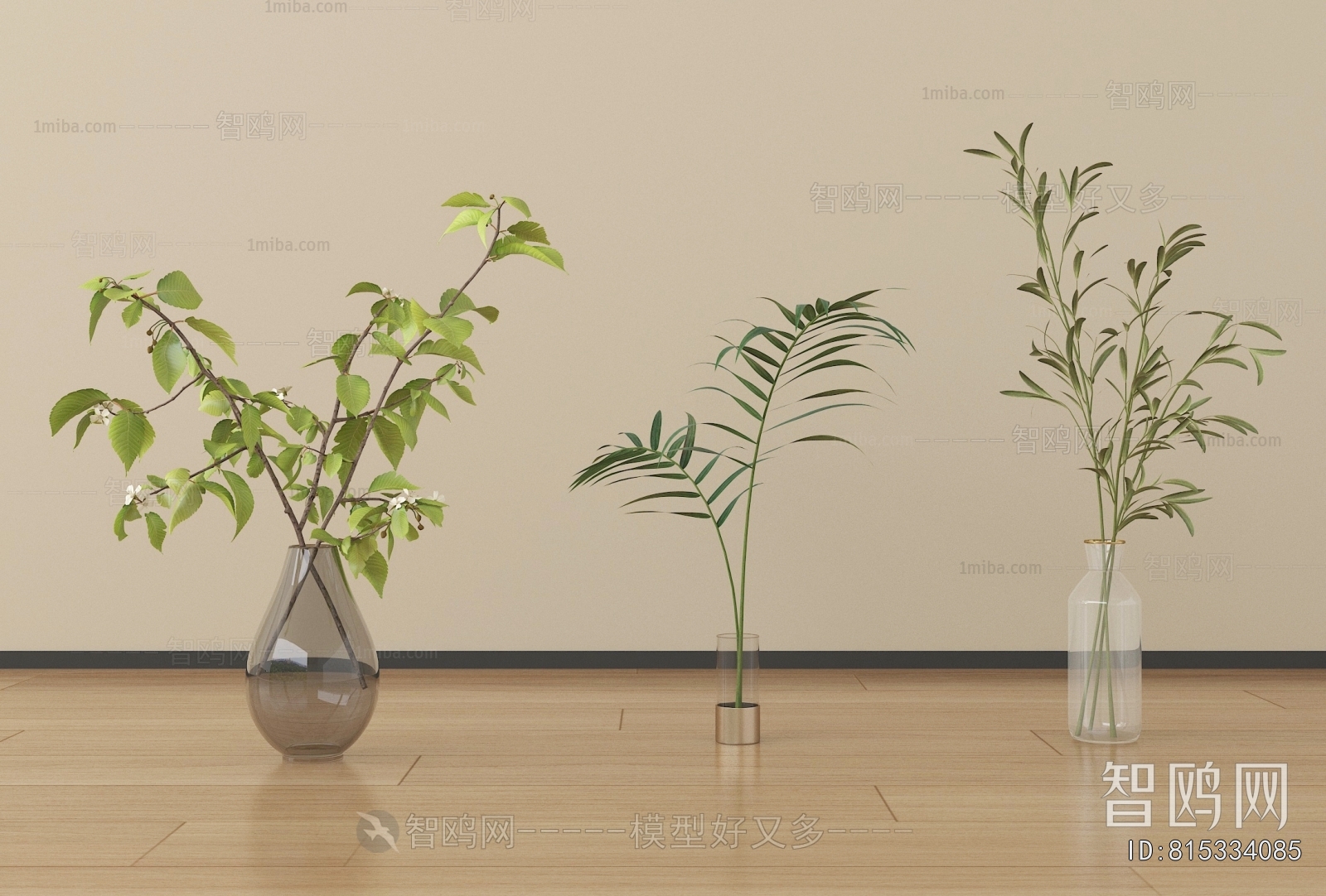 Modern Aquatic Green Plant