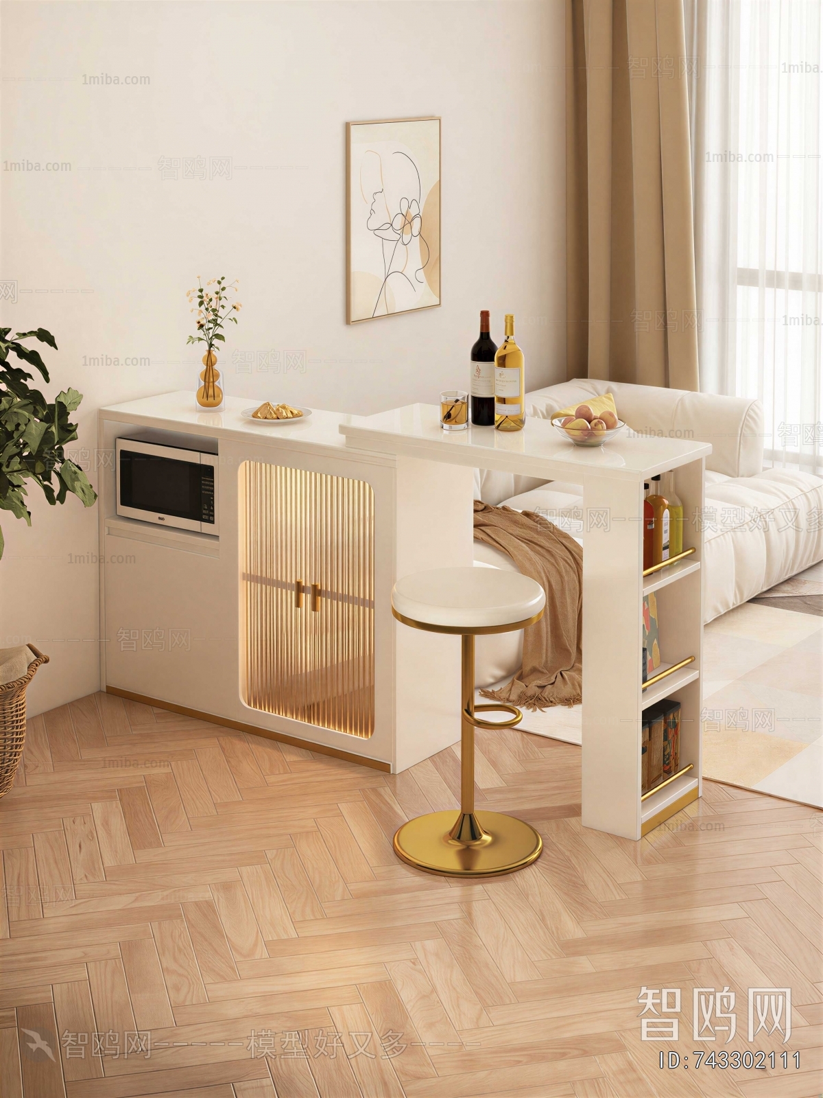 Modern Counter Bar