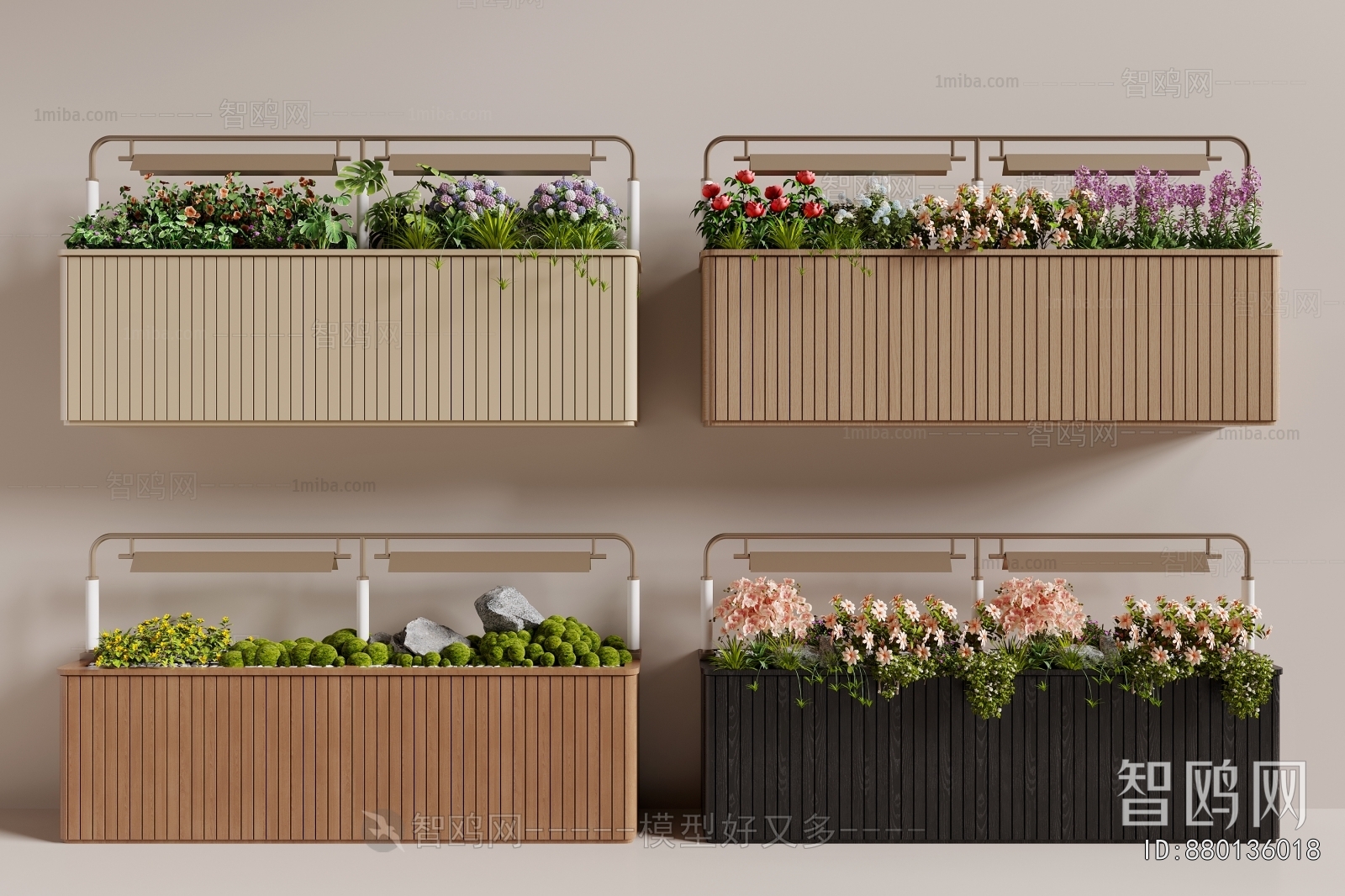Modern Flower Bed, Flower Bowl, Flower Box