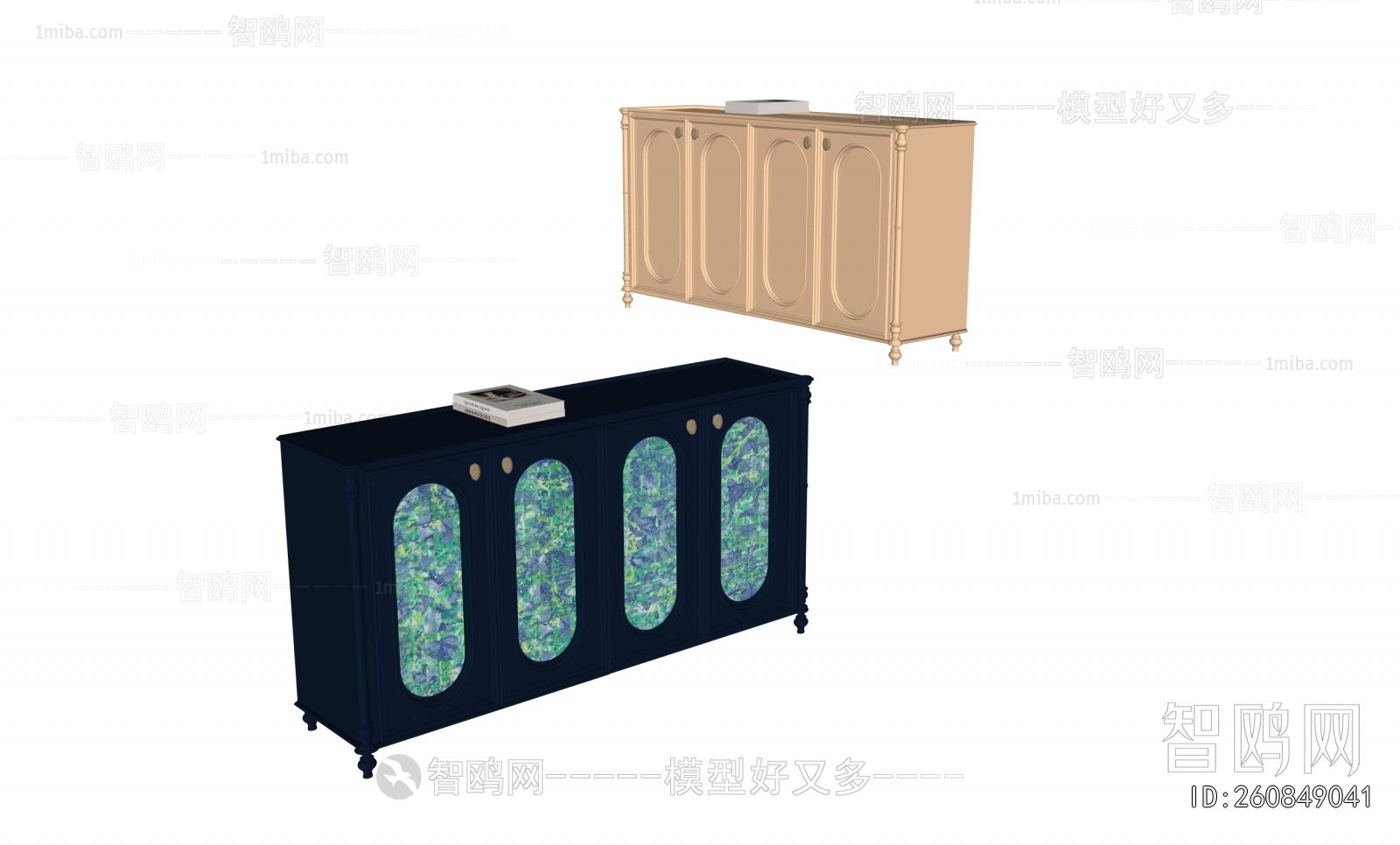 European Style Side Cabinet